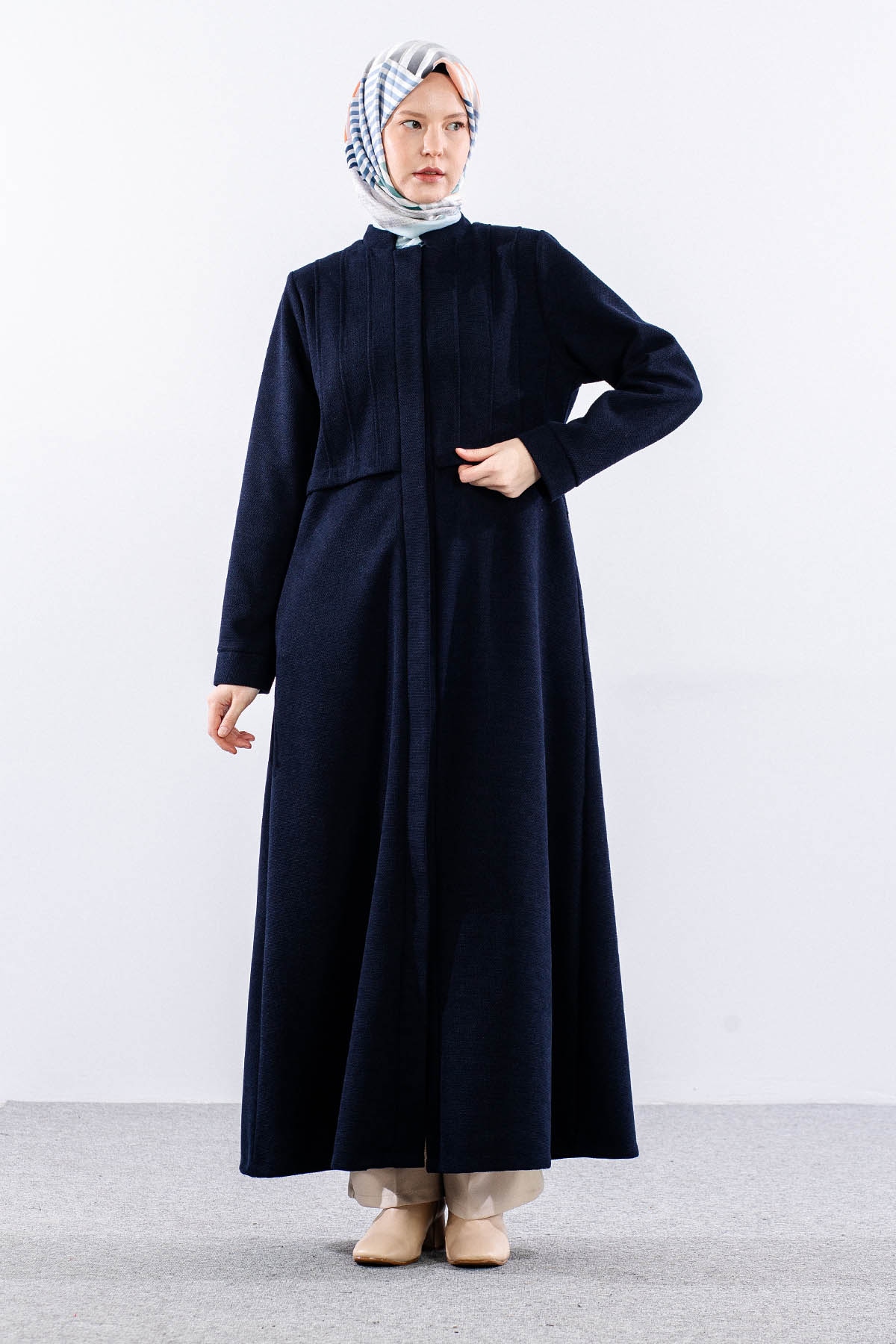 2256 Ferace 42-52 Sonil Kumas - Lacivert - 2