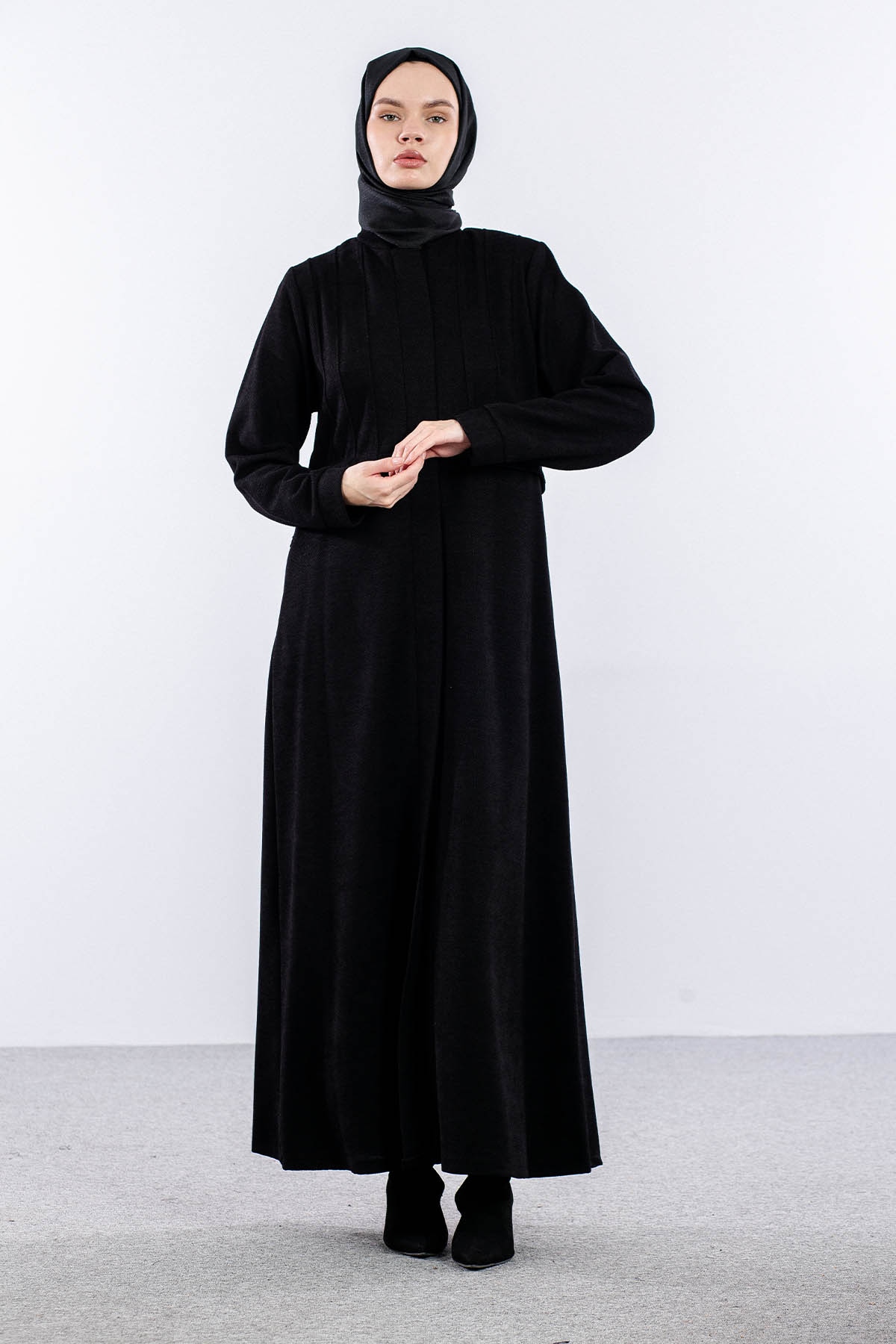 2256 Ferace 42-52 Sonil Kumas - Siyah - 1