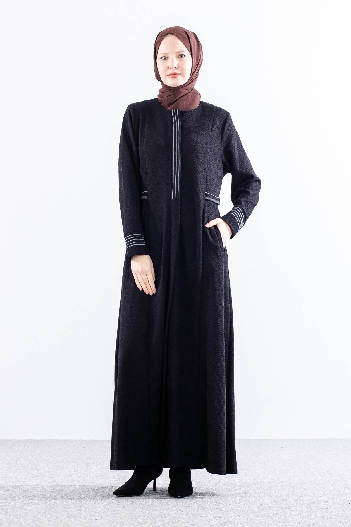 2257 Ferace 42-52 Sonil Kumas - Siyah_gri - 1