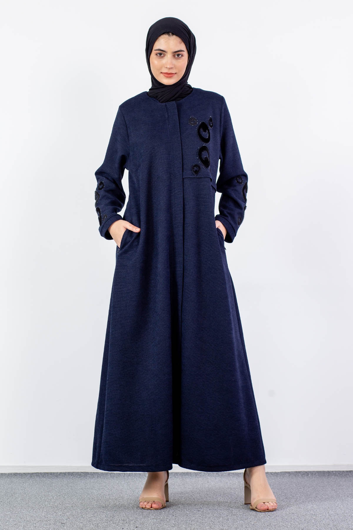 2260 Ferace 46-56 Nakiş - Lacivert - 1