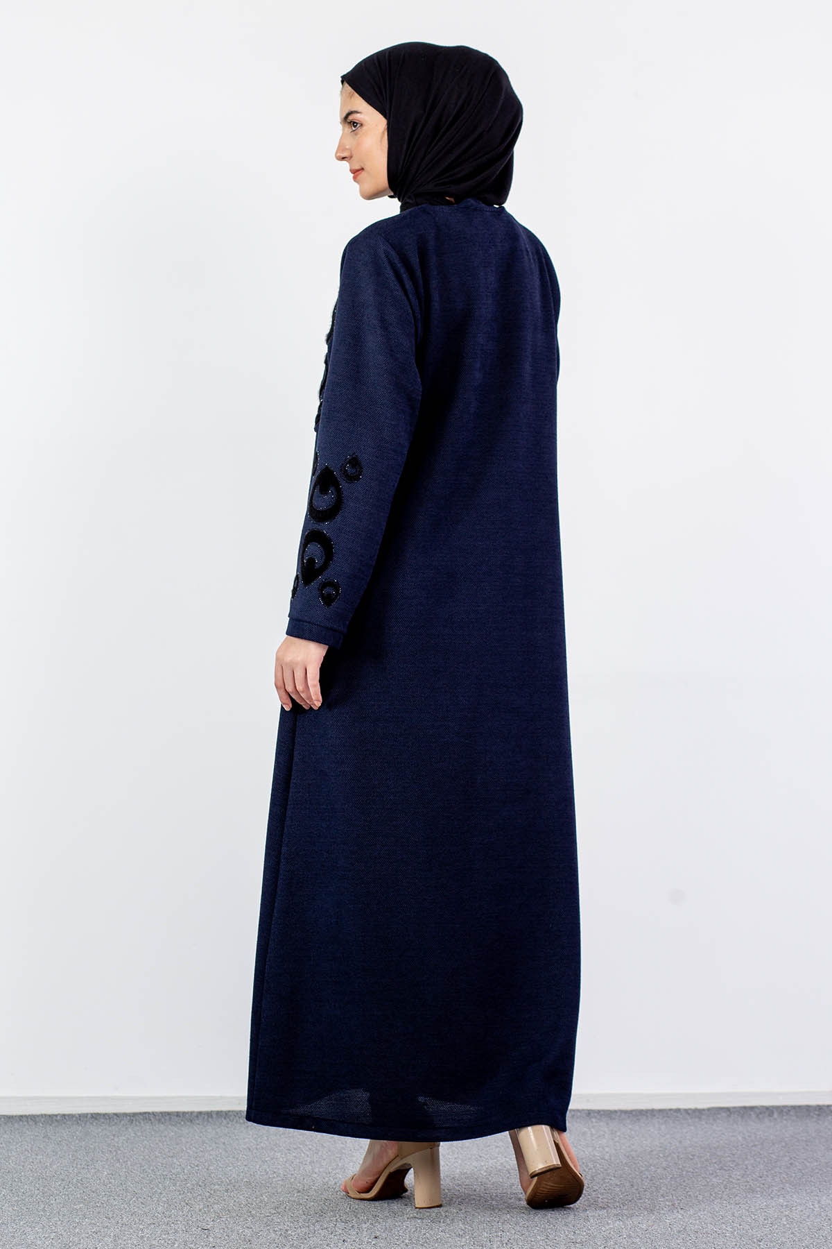 2260 Ferace 46-56 Nakiş - Lacivert - 5