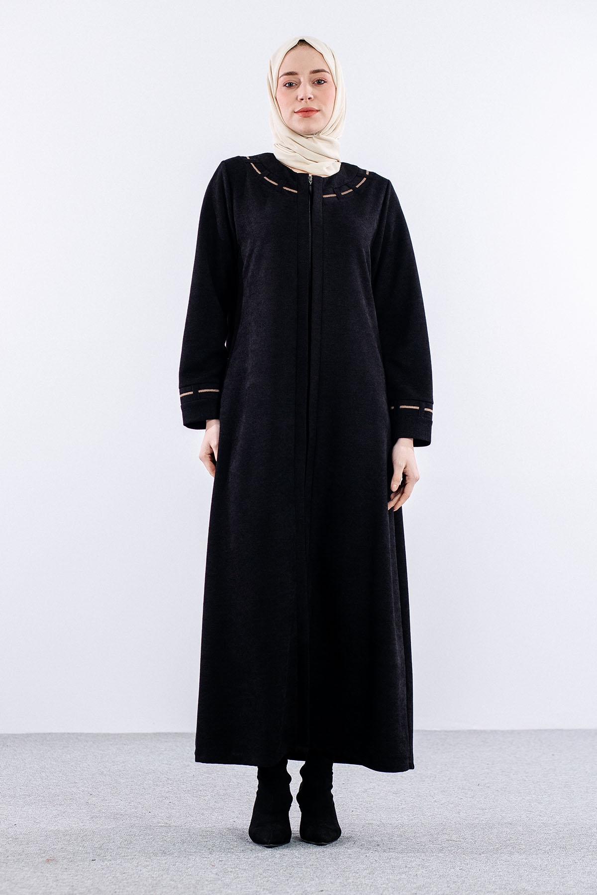 2264 Ferace 46-56 - Siyah - 2