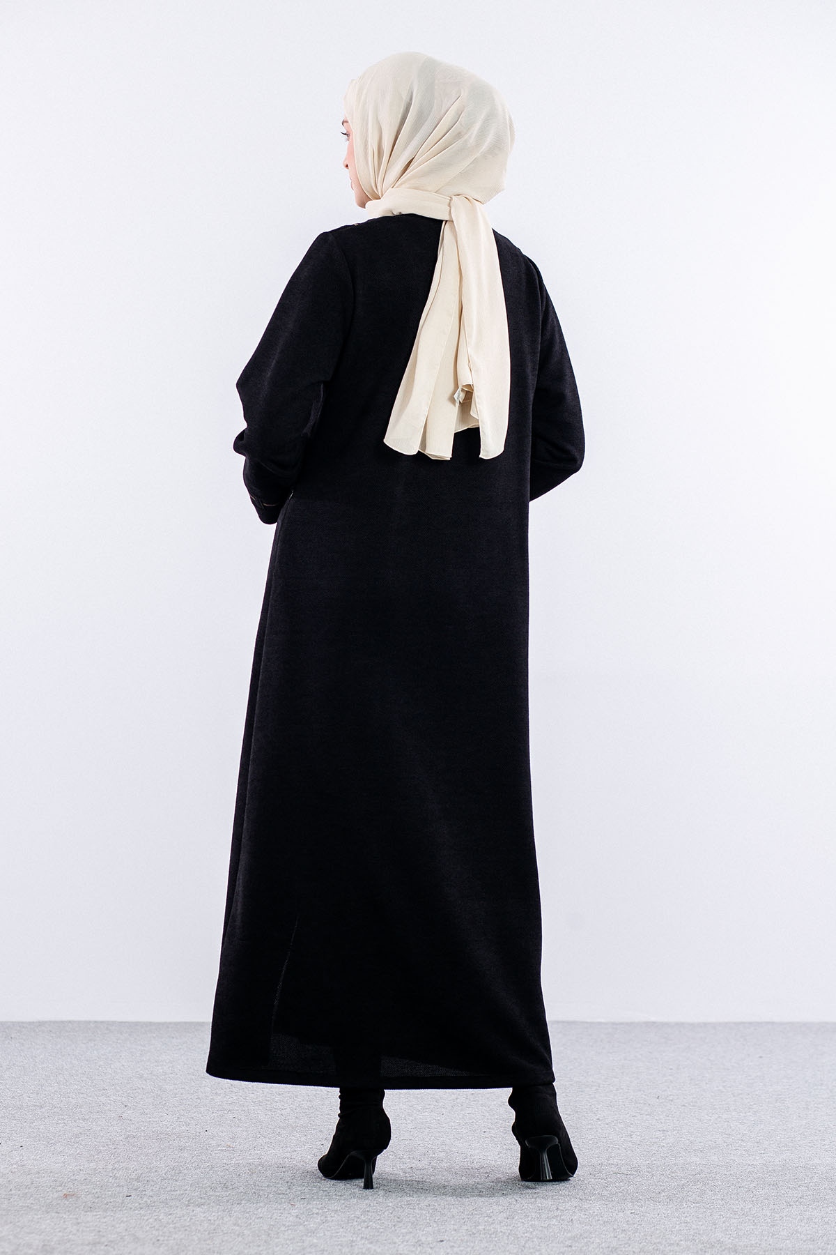 2264 Ferace 46-56 - Siyah - 4