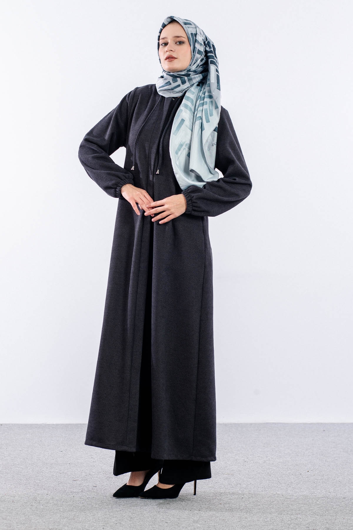 2265 Ferace 42-52 Sonil Kumas - Gri - 2