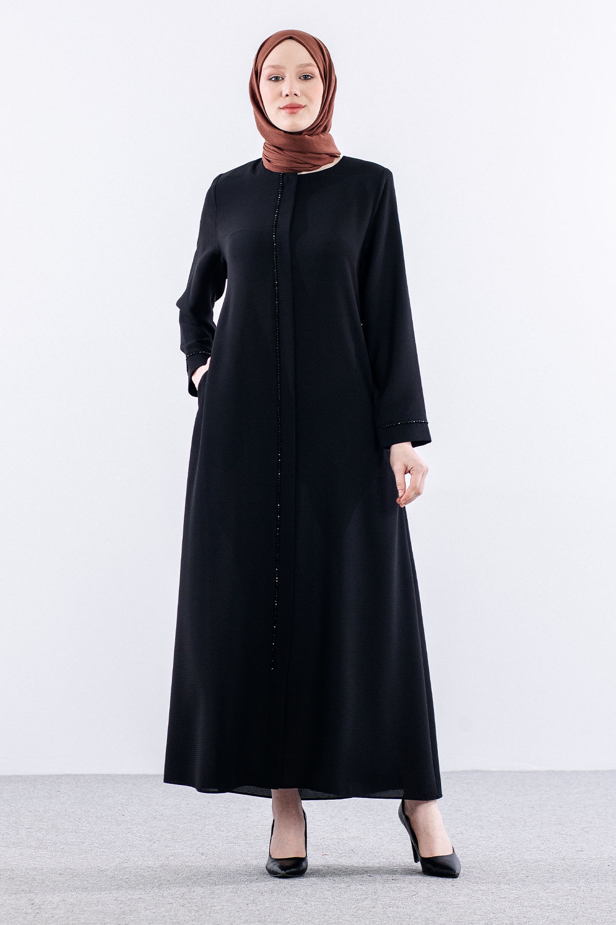 2283 Ferace 42-52 - Siyah - 1