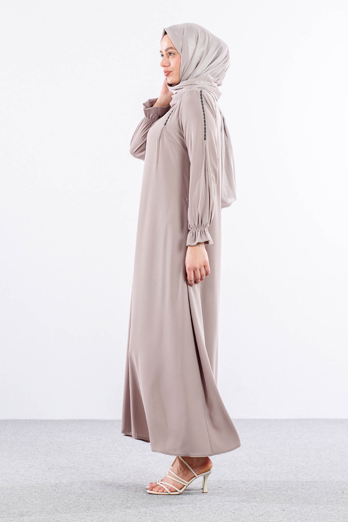 2292 Ferace 38-48 Nkş - Bej - 5