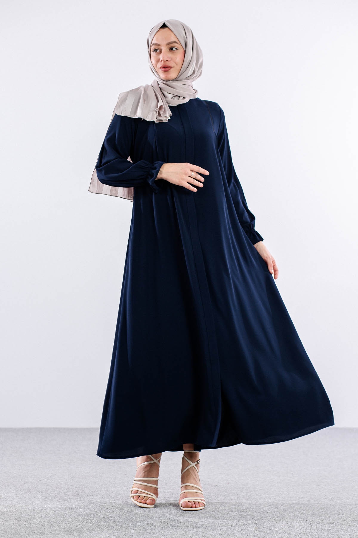 2292 Ferace 38-48 Nkş - Lacivert - 2