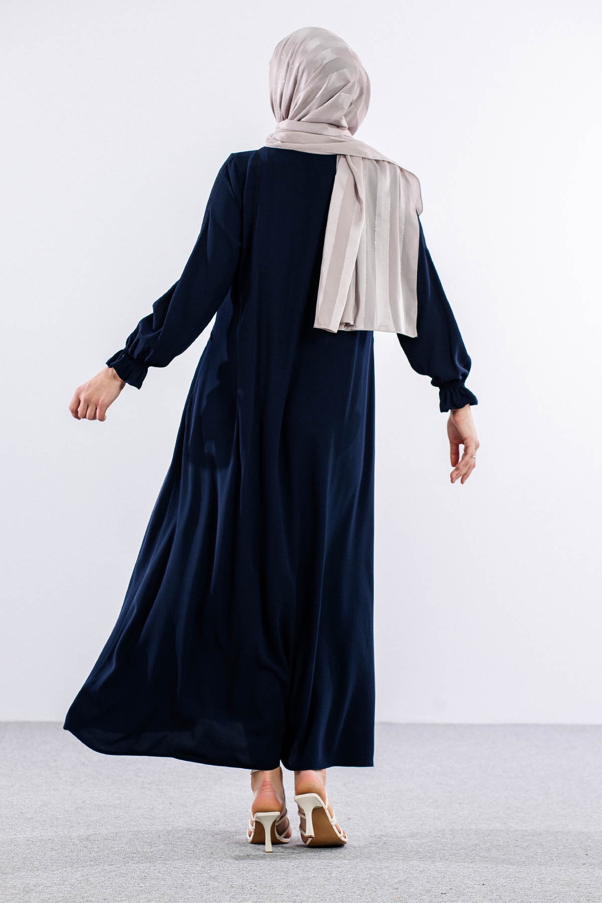 2292 Ferace 38-48 Nkş - Lacivert - 4