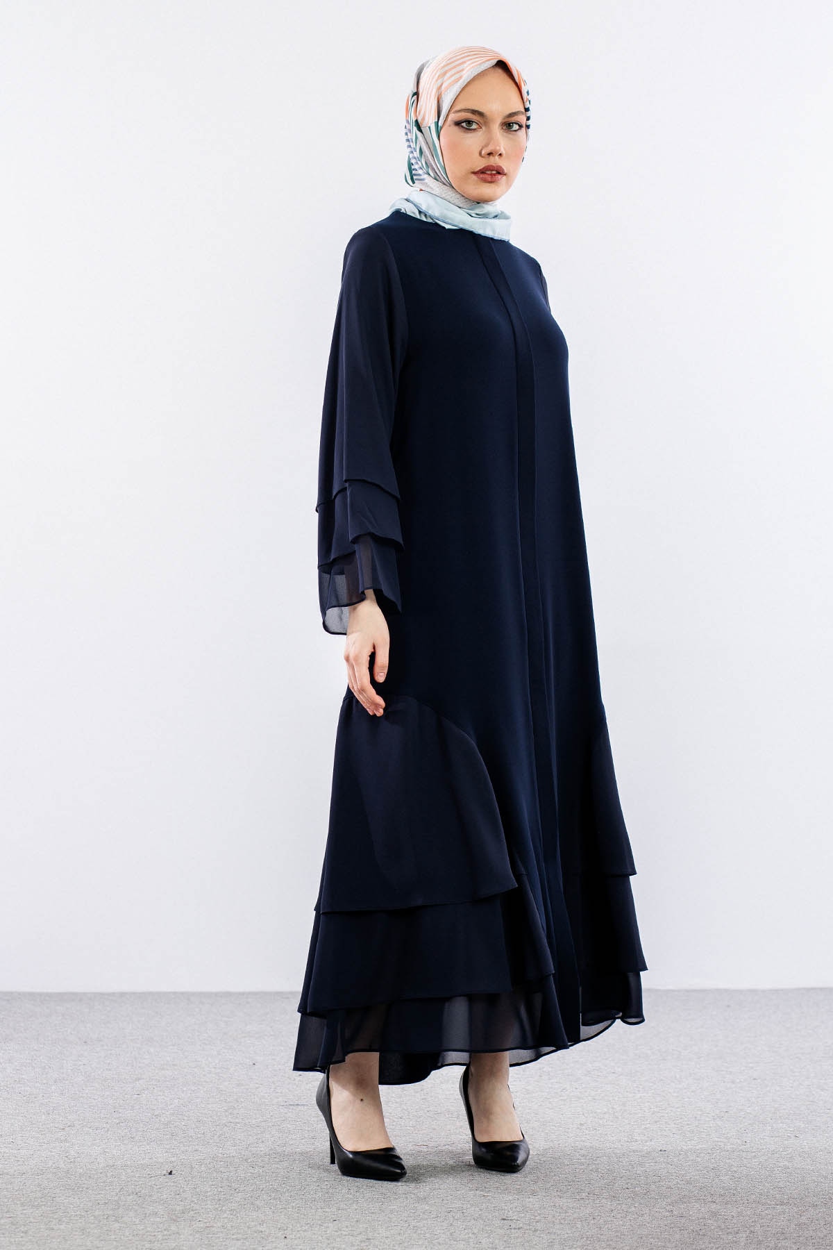 2304 Ferace 42-52 Sifon Katli - Lacivert - 1