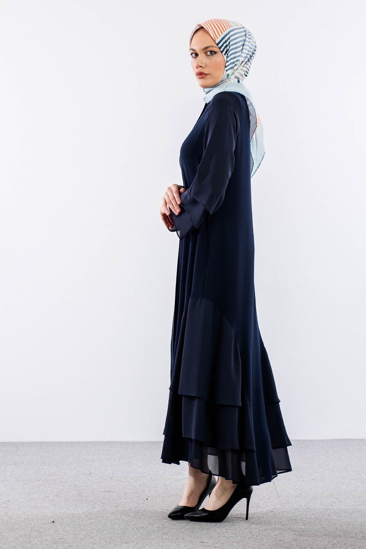 2304 Ferace 42-52 Sifon Katli - Lacivert - 3