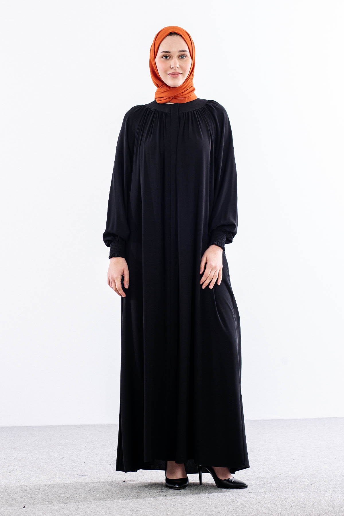 2316 Ferace 38-48 Roba - Siyah - 1