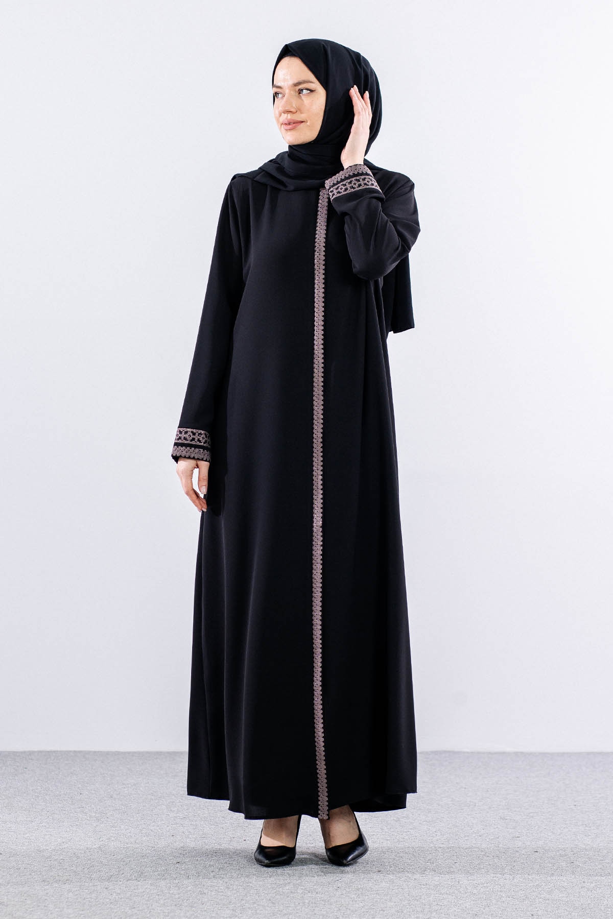 2318 Ferace 46-58 Nks - Siyah - 2