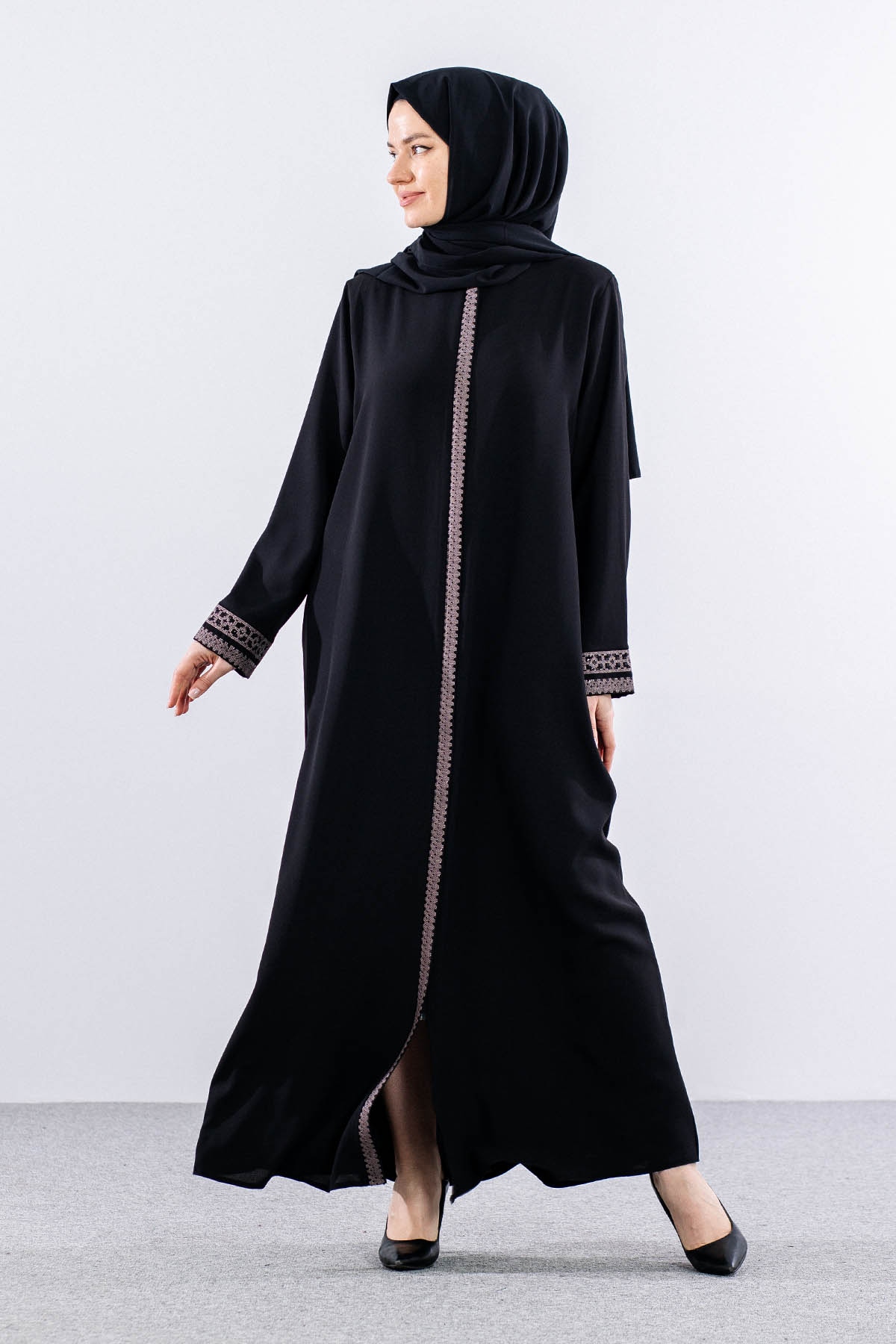 2318 Ferace 46-58 Nks - Siyah - 3