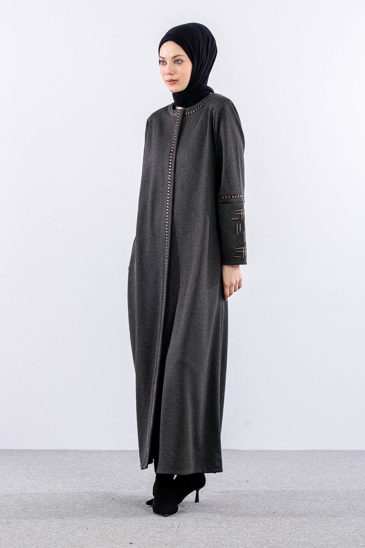 2321 Ferace 46-56 Atlas Kumas - Gri - 3