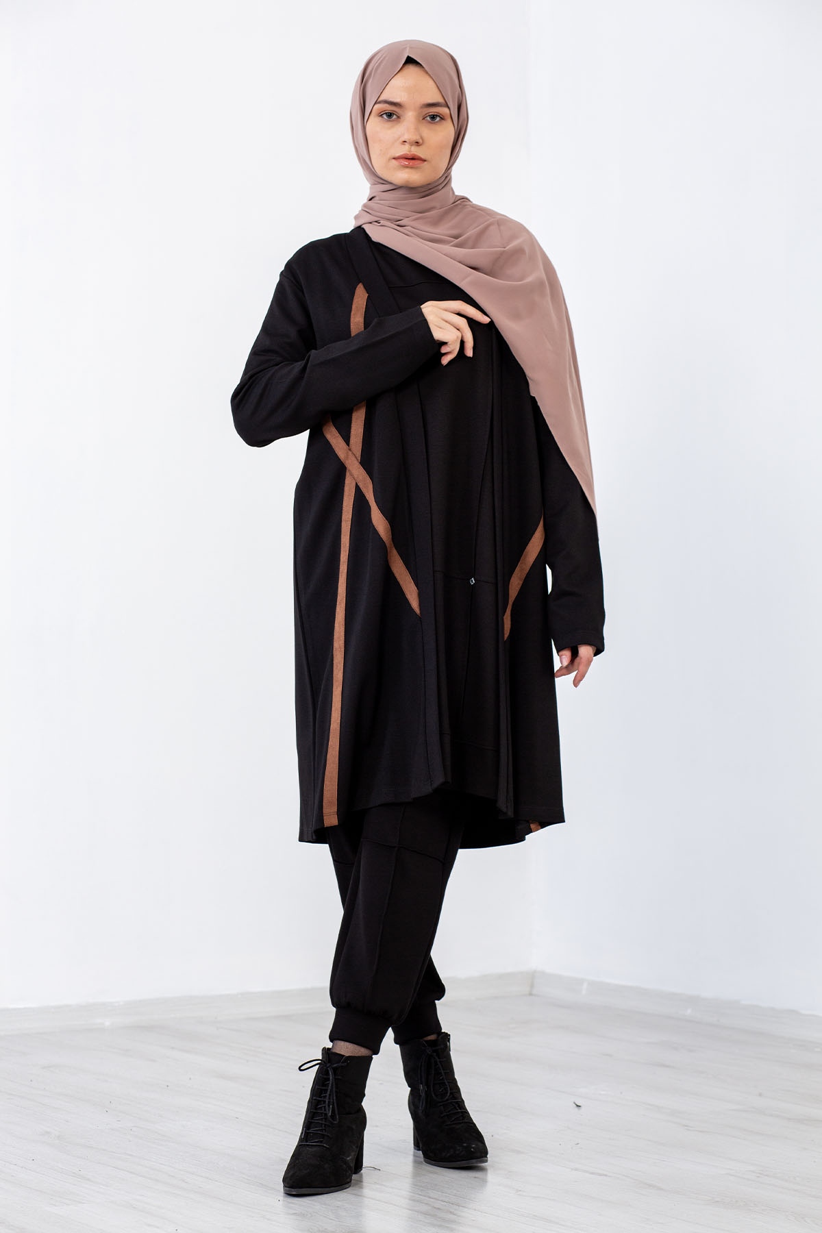 23243 Hirka 44-46-48-50 - Siyah_taba - 1