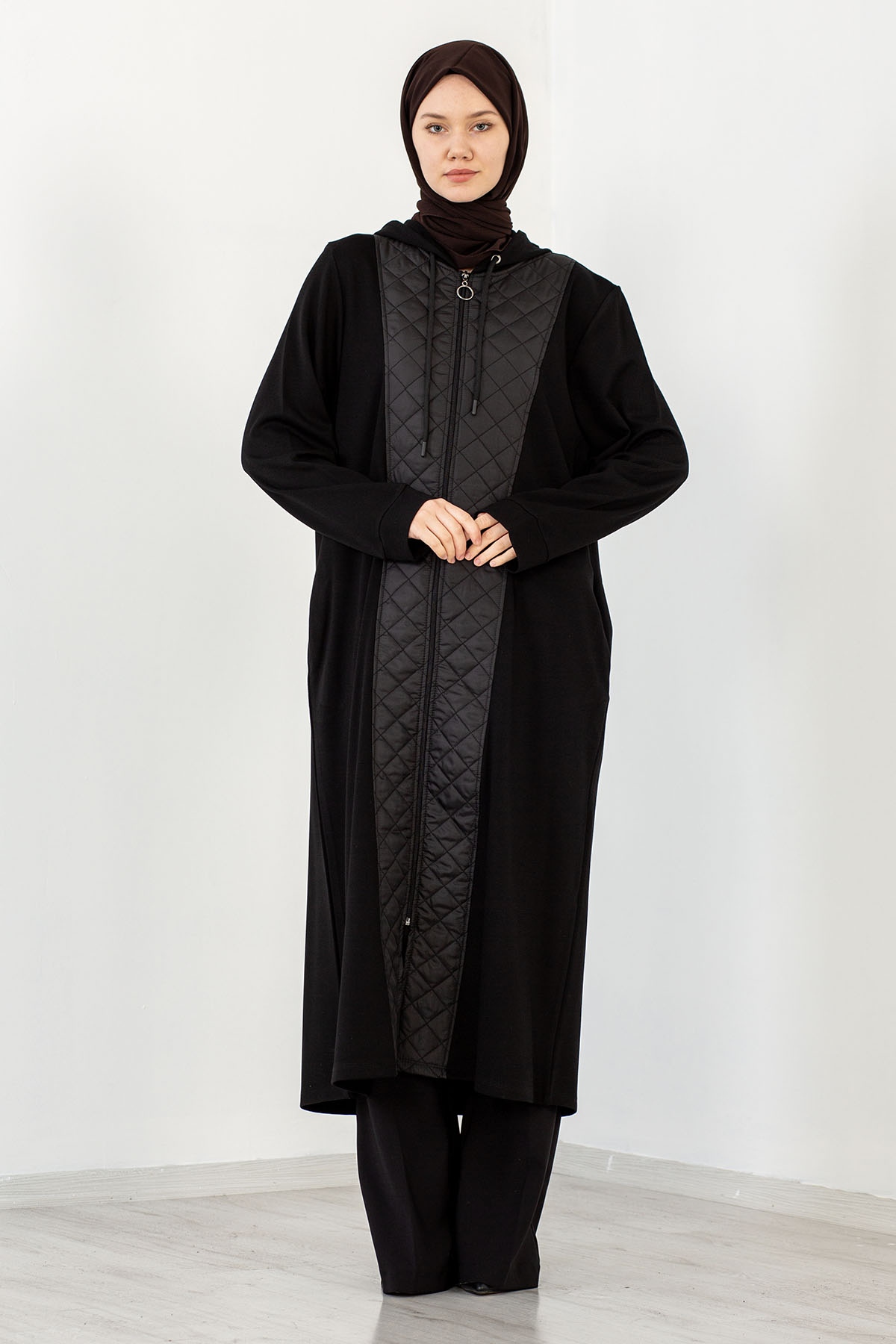 23435 Kap 44-46-48-50 Kptn - Siyah - 2