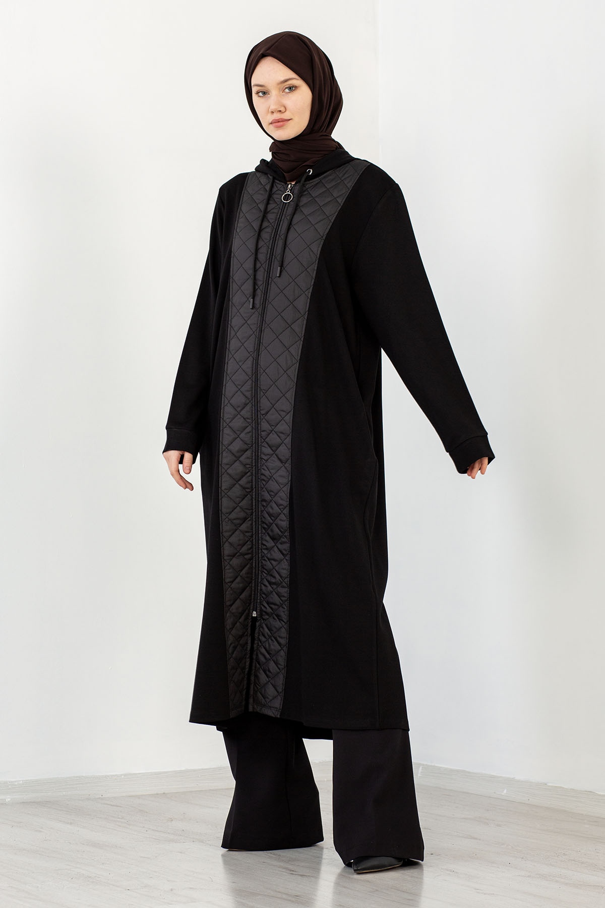 23435 Kap 44-46-48-50 Kptn - Siyah - 4