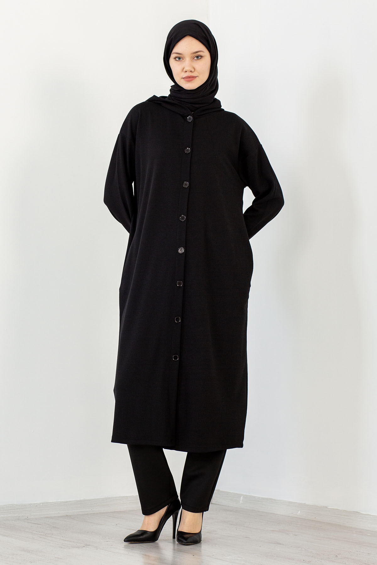 23437 Dsn Hirka 44-46-48 - Siyah - 1