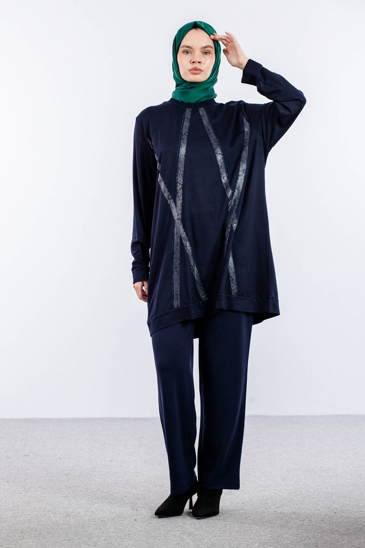 23472 Takim 48-50 - Lacivert - 2