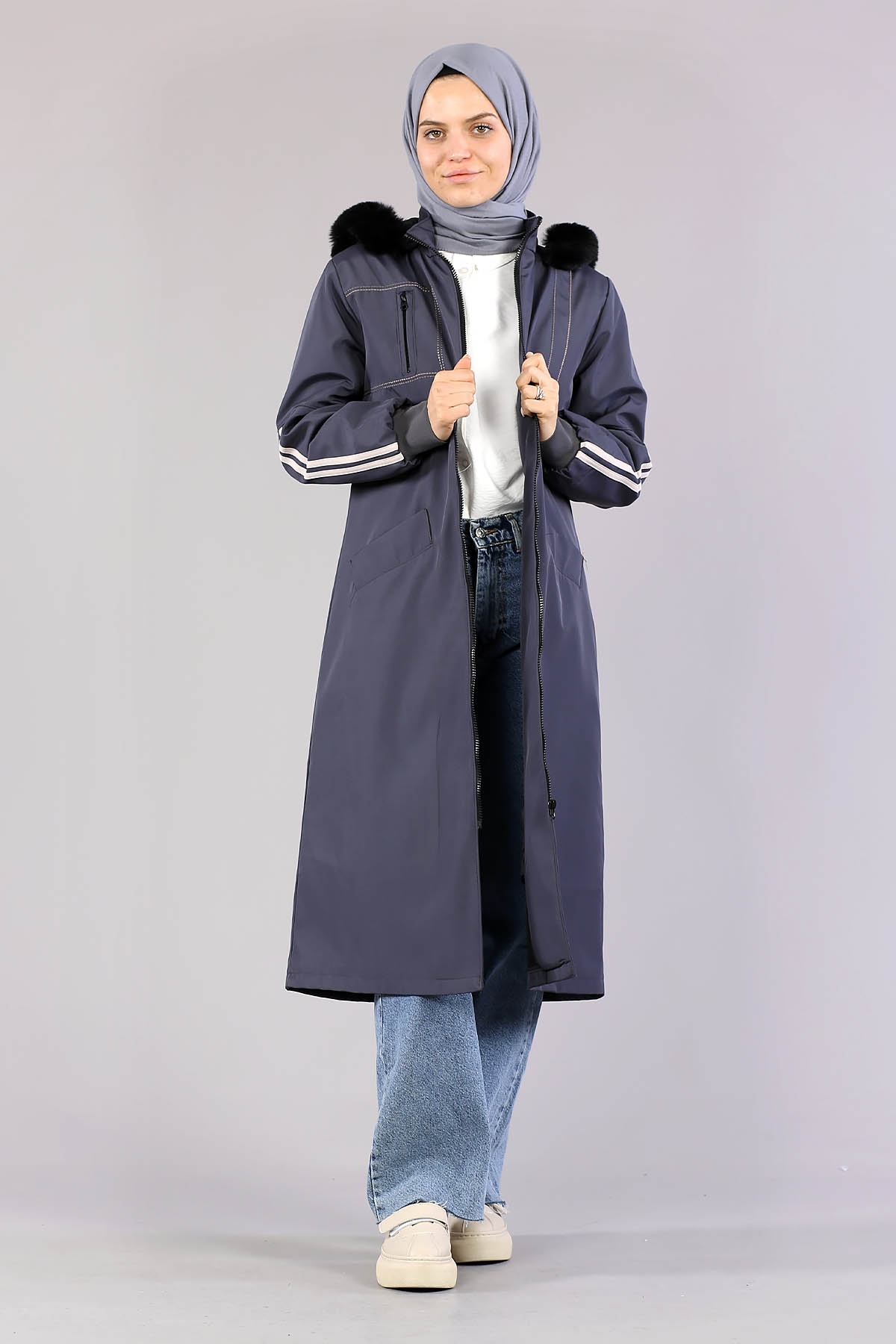 2349 Nakişli Bondit 42-48 - Lacivert - 1