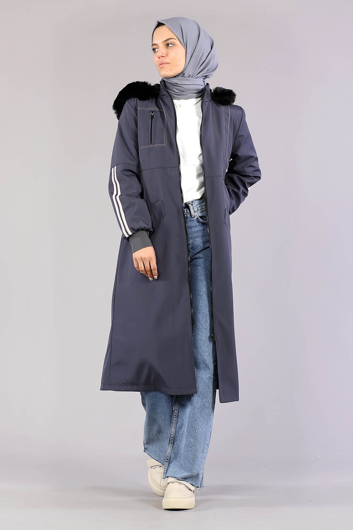 2349 Nakişli Bondit 42-48 - Lacivert - 2