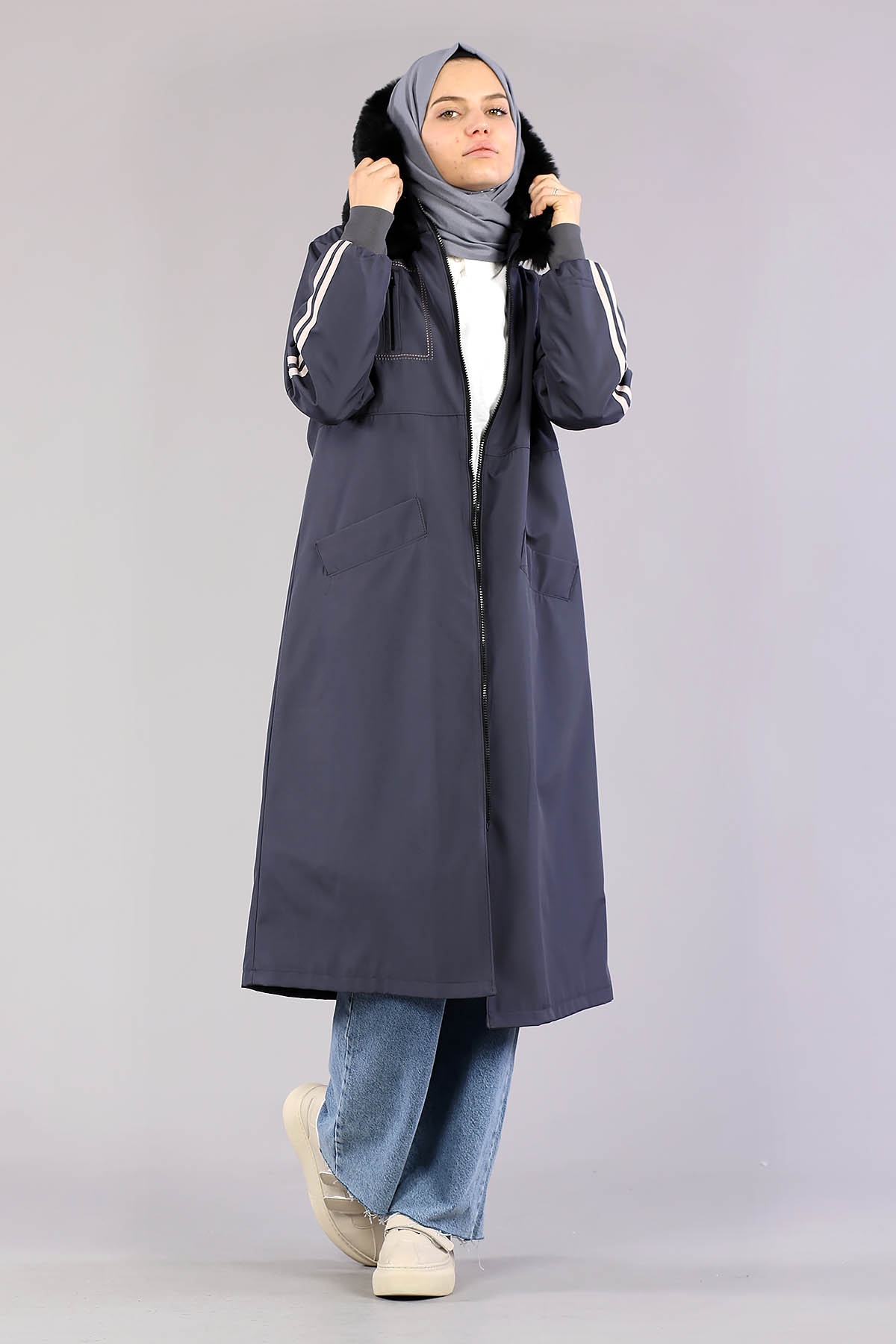 2349 Nakişli Bondit 42-48 - Lacivert - 3