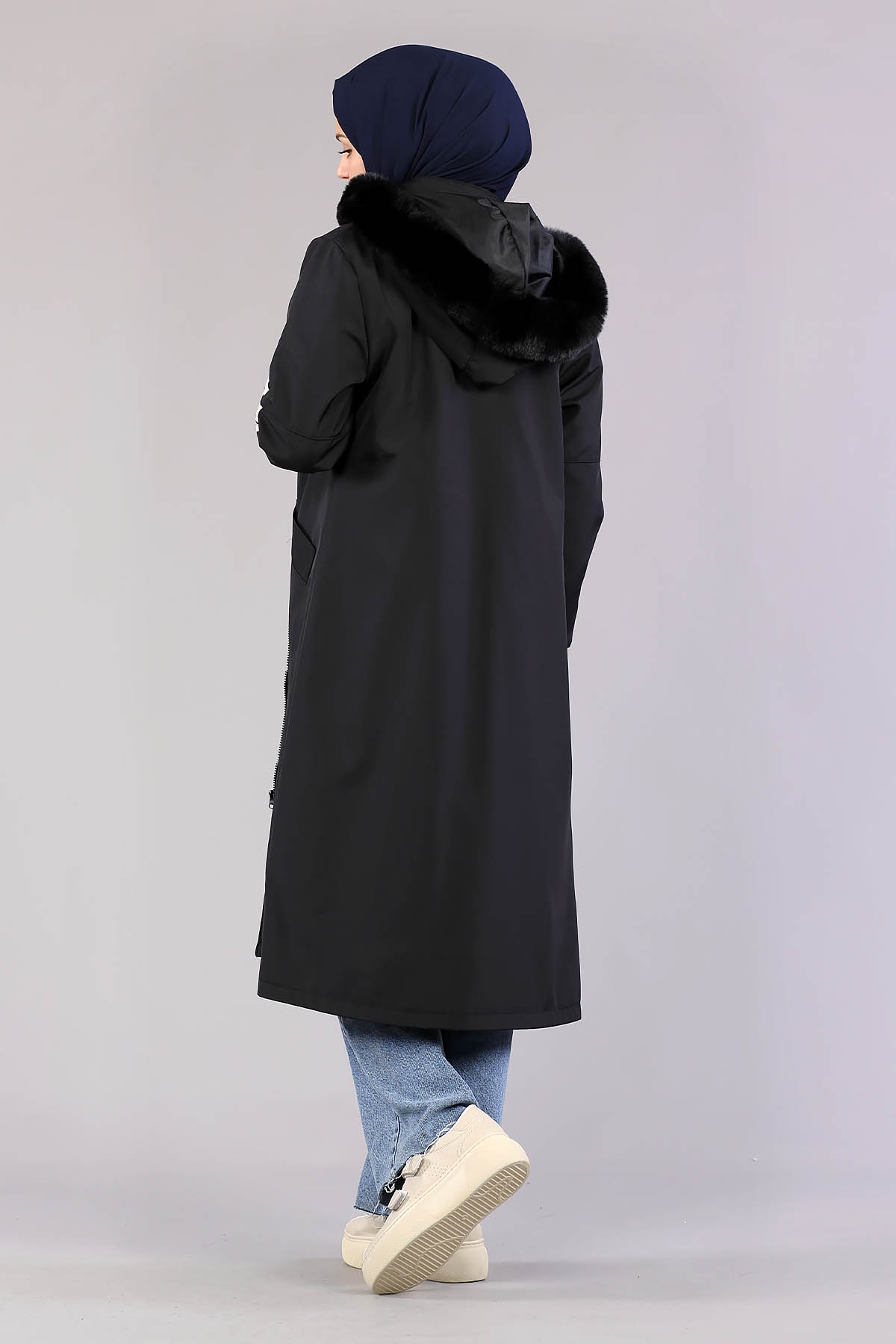 2349 Nakişli Bondit 42-48 - Siyah - 5