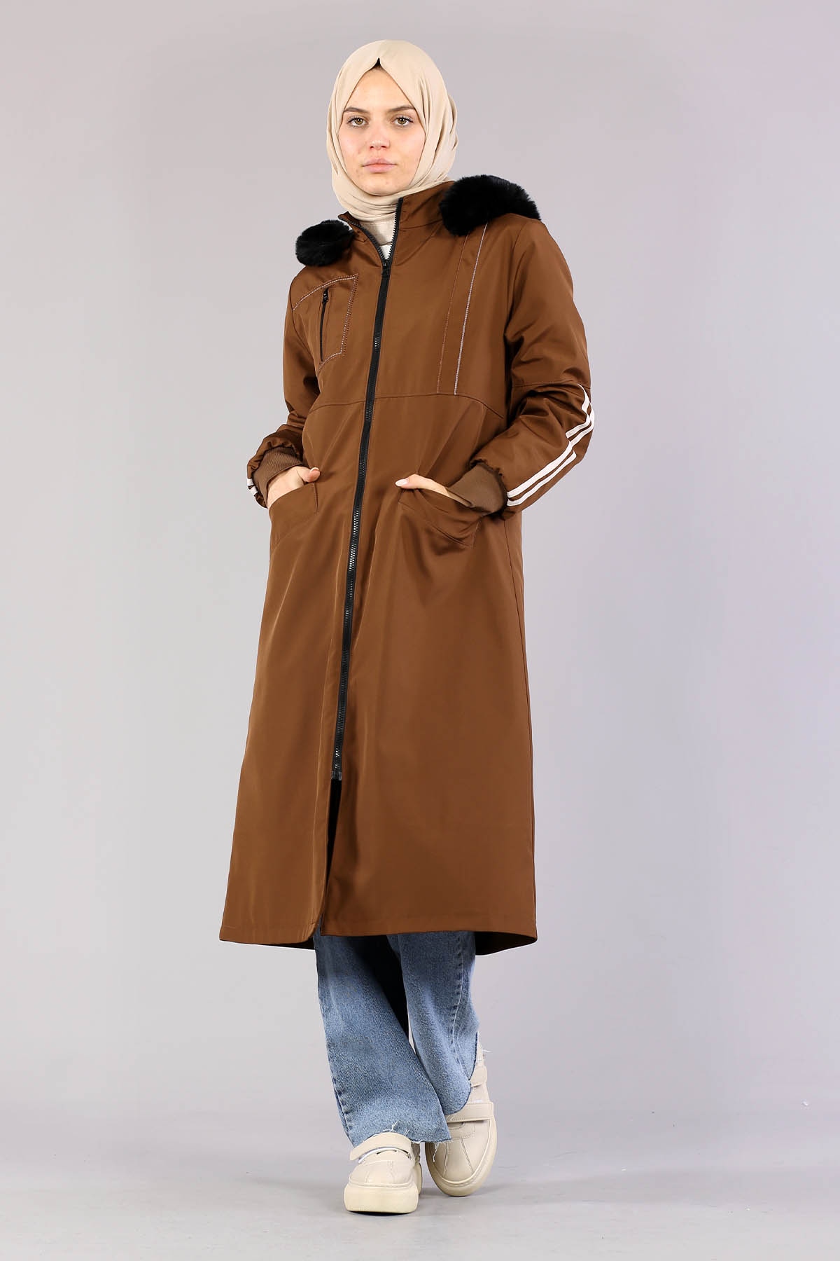 2349 Nakişli Bondit 42-48 - Taba - 3