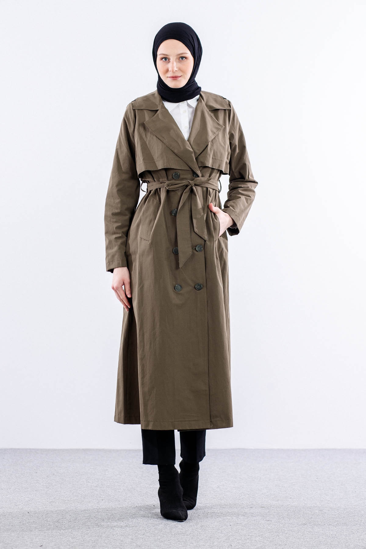 237 Trençkot 40-50 - Haki - 1