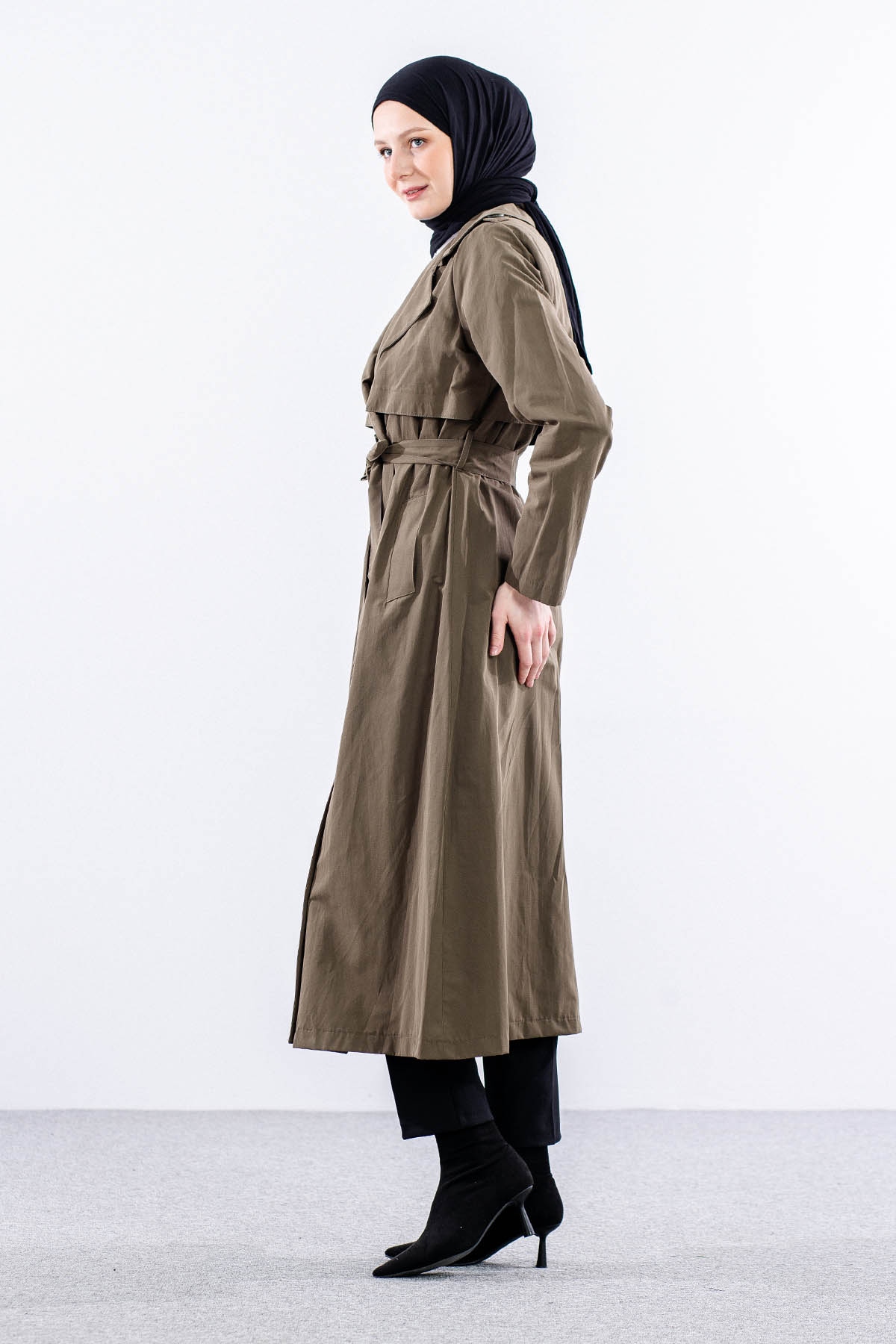 237 Trençkot 40-50 - Haki - 4