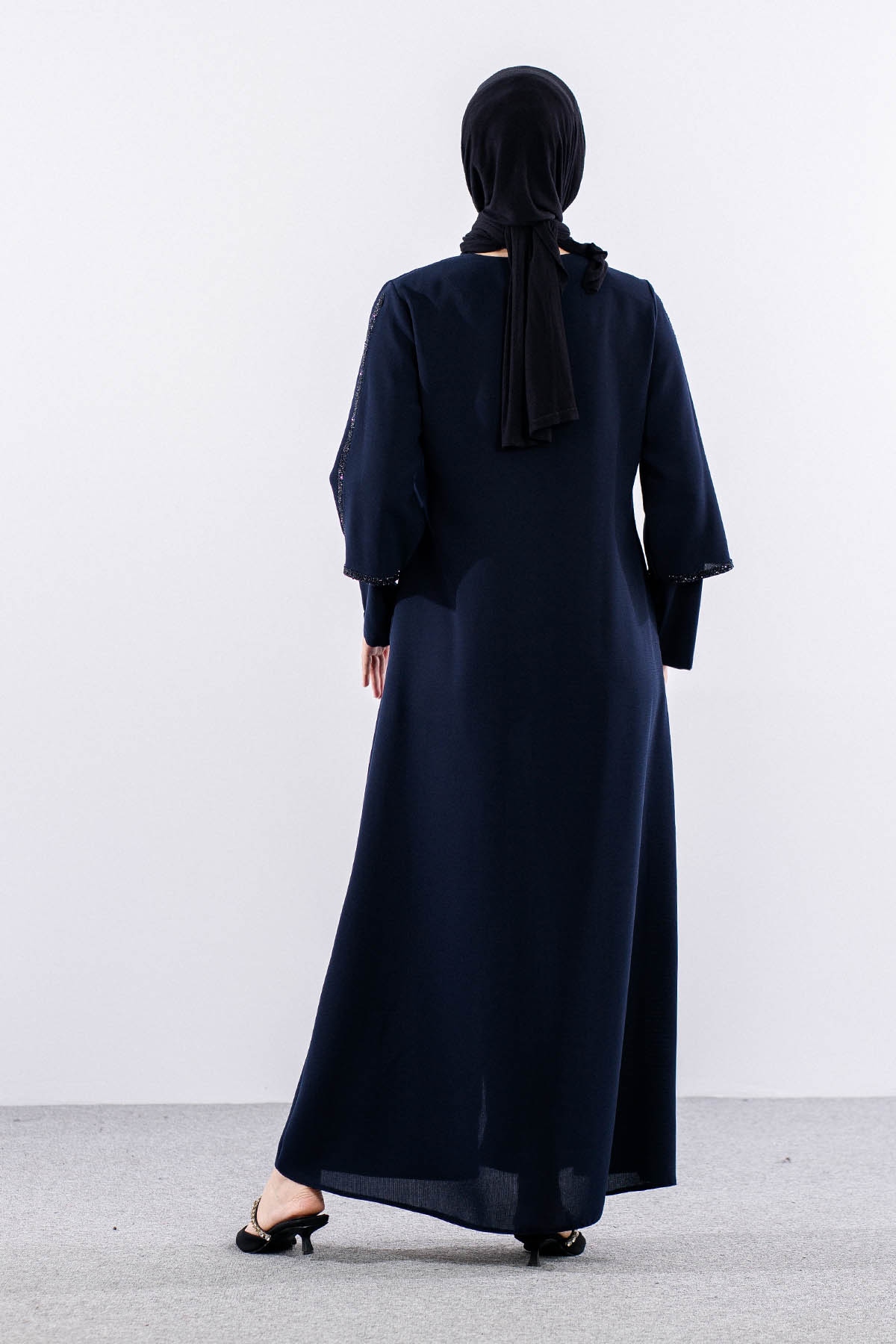 2392 Ferace 42-52 çiftkol - Lacivert - 5