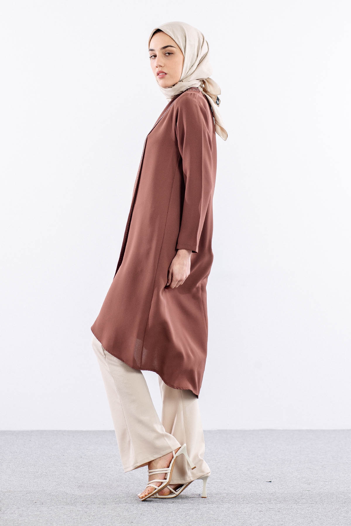 2410 Tunik 42-48 Kapak - Kiremit - 3