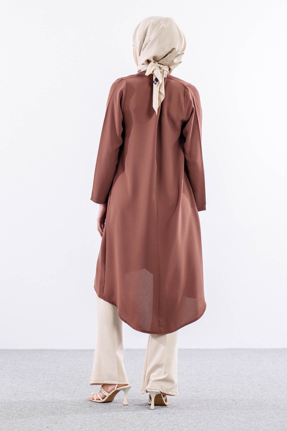 2410 Tunik 42-48 Kapak - Kiremit - 5