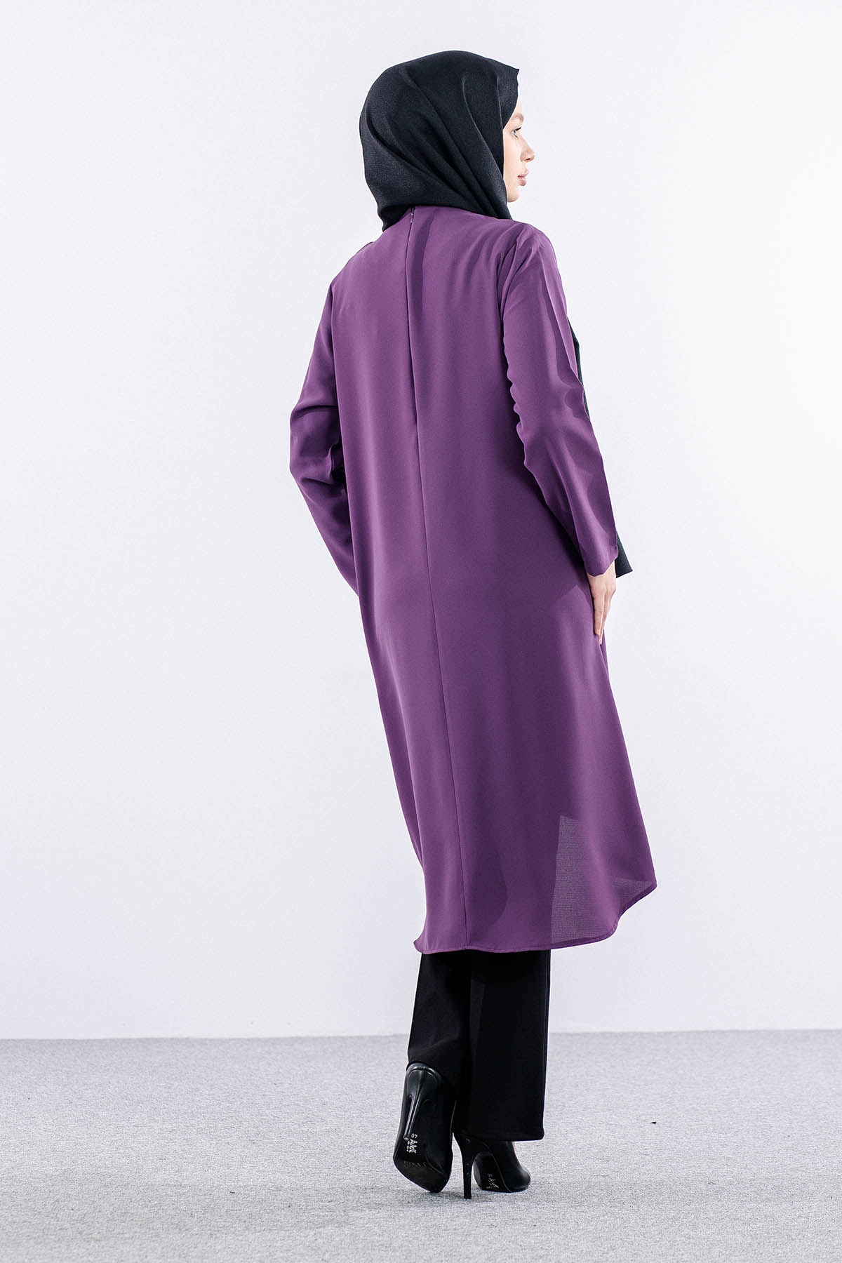 2410 Tunik 42-48 Kapak - Lila - 6