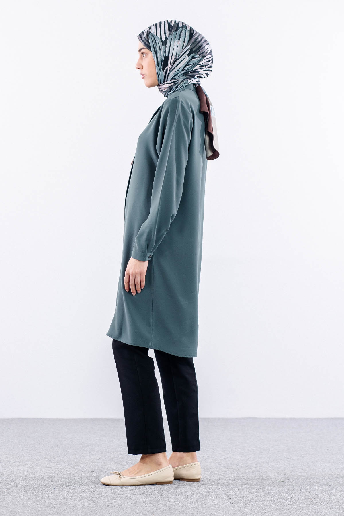 2411 Tunik 42-48 Hakımyk - Haki - 3