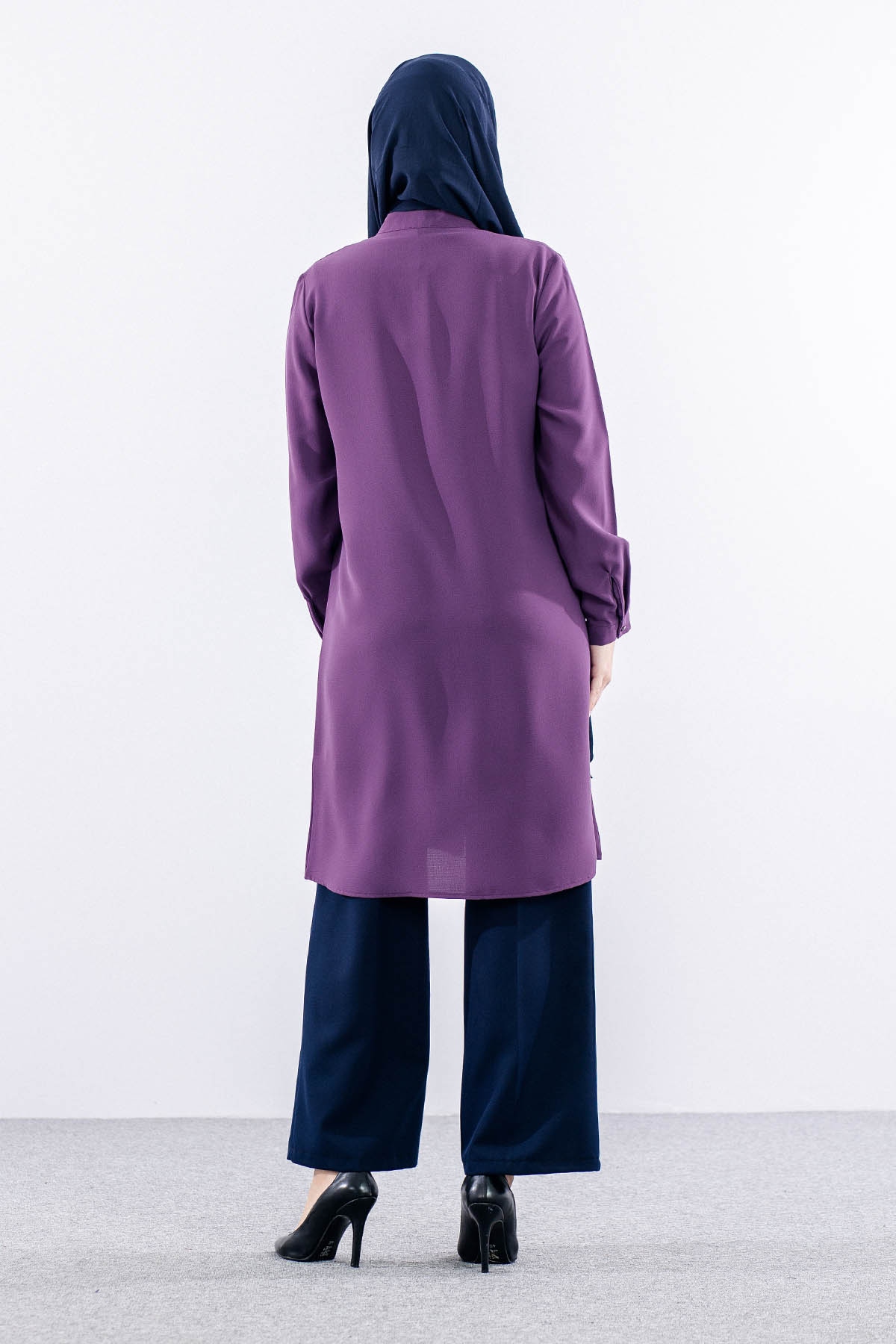 2411 Tunik 42-48 Hakımyk - Lila - 5