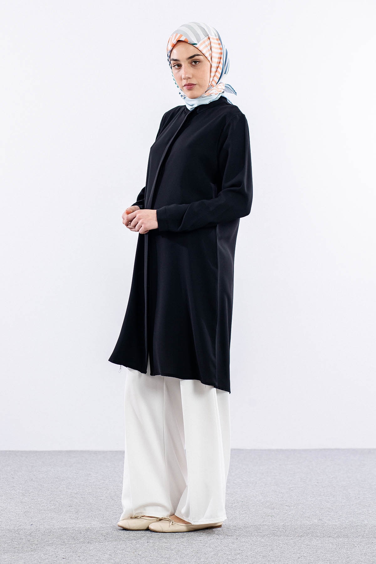 2411 Tunik 42-48 Hakımyk - Siyah - 4