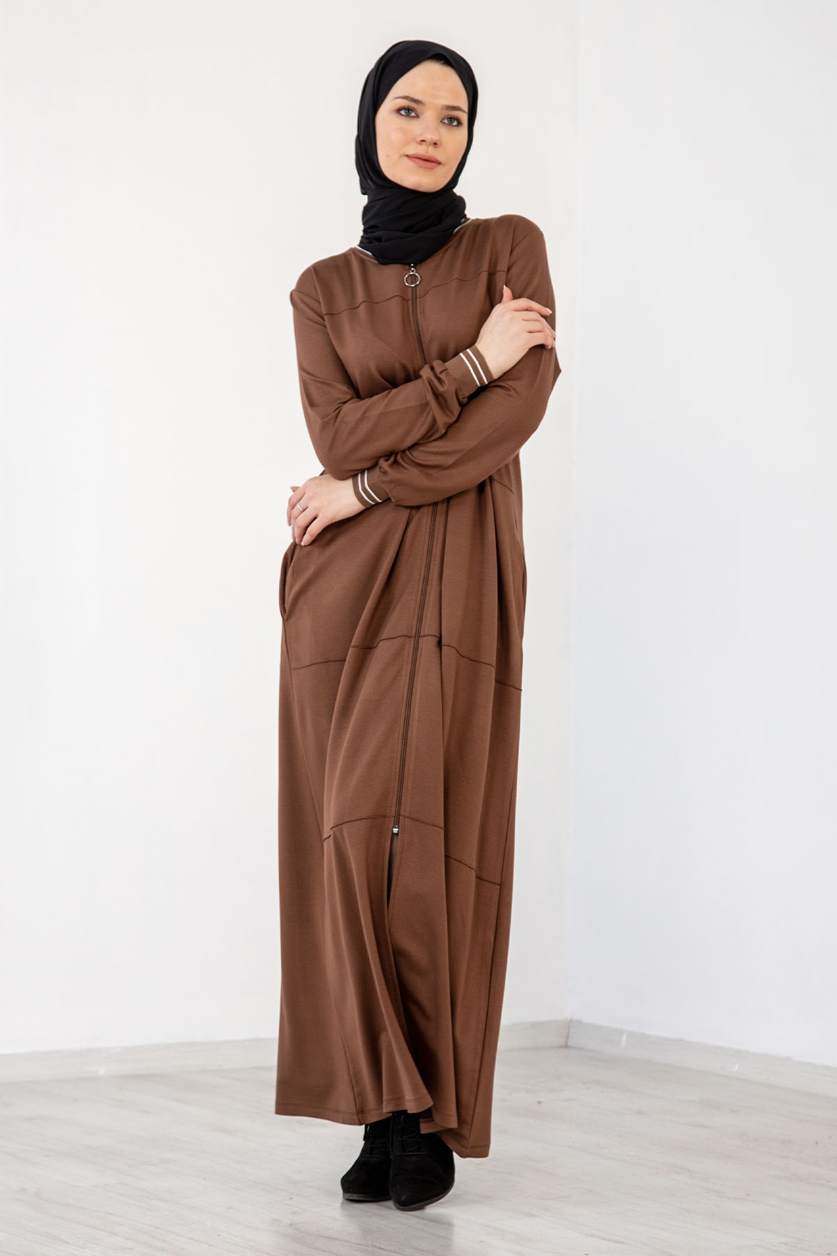 24121 Ferace 44-46-48 Rbn - Kahve - 2