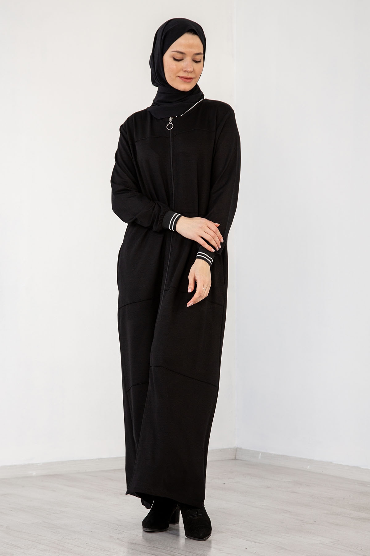 24121 Ferace 44-46-48 Rbn - Siyah - 2