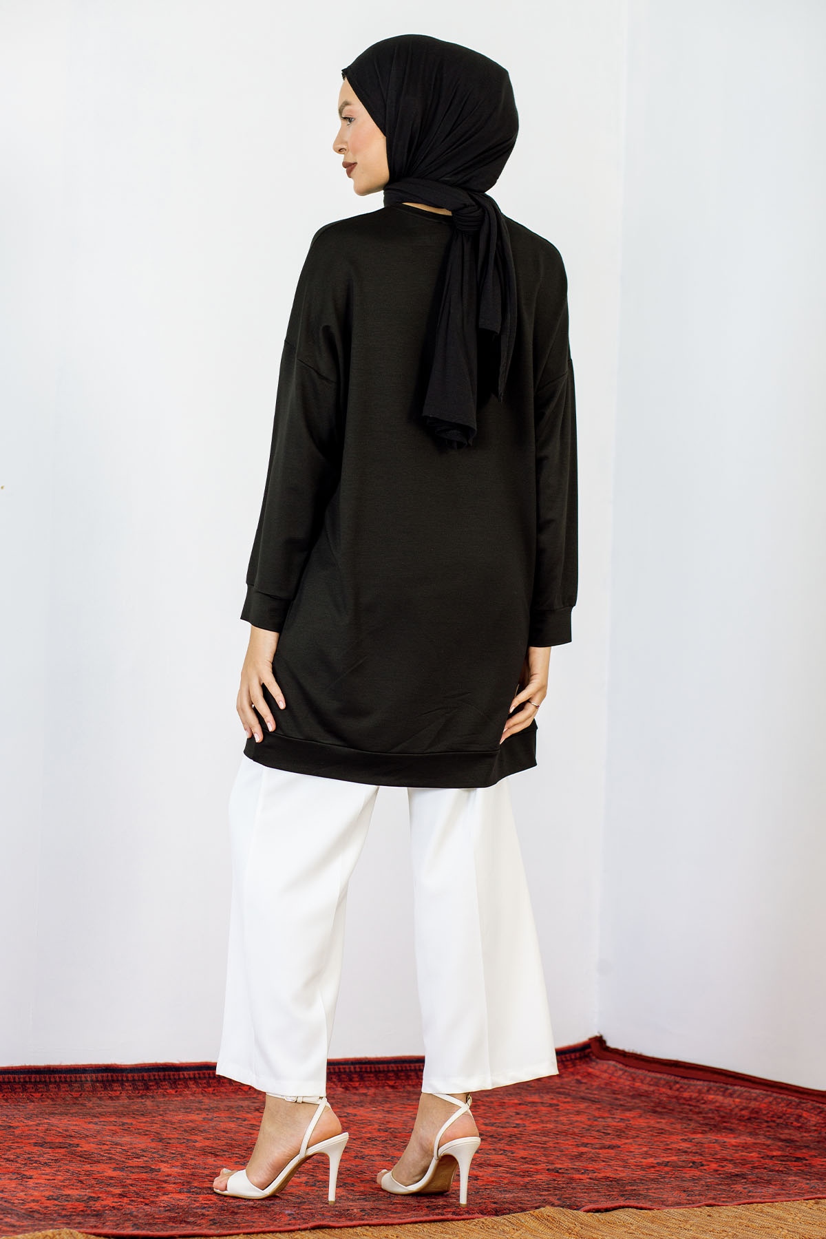 24140 Tunik 44-46 Taş - Siyah - 6