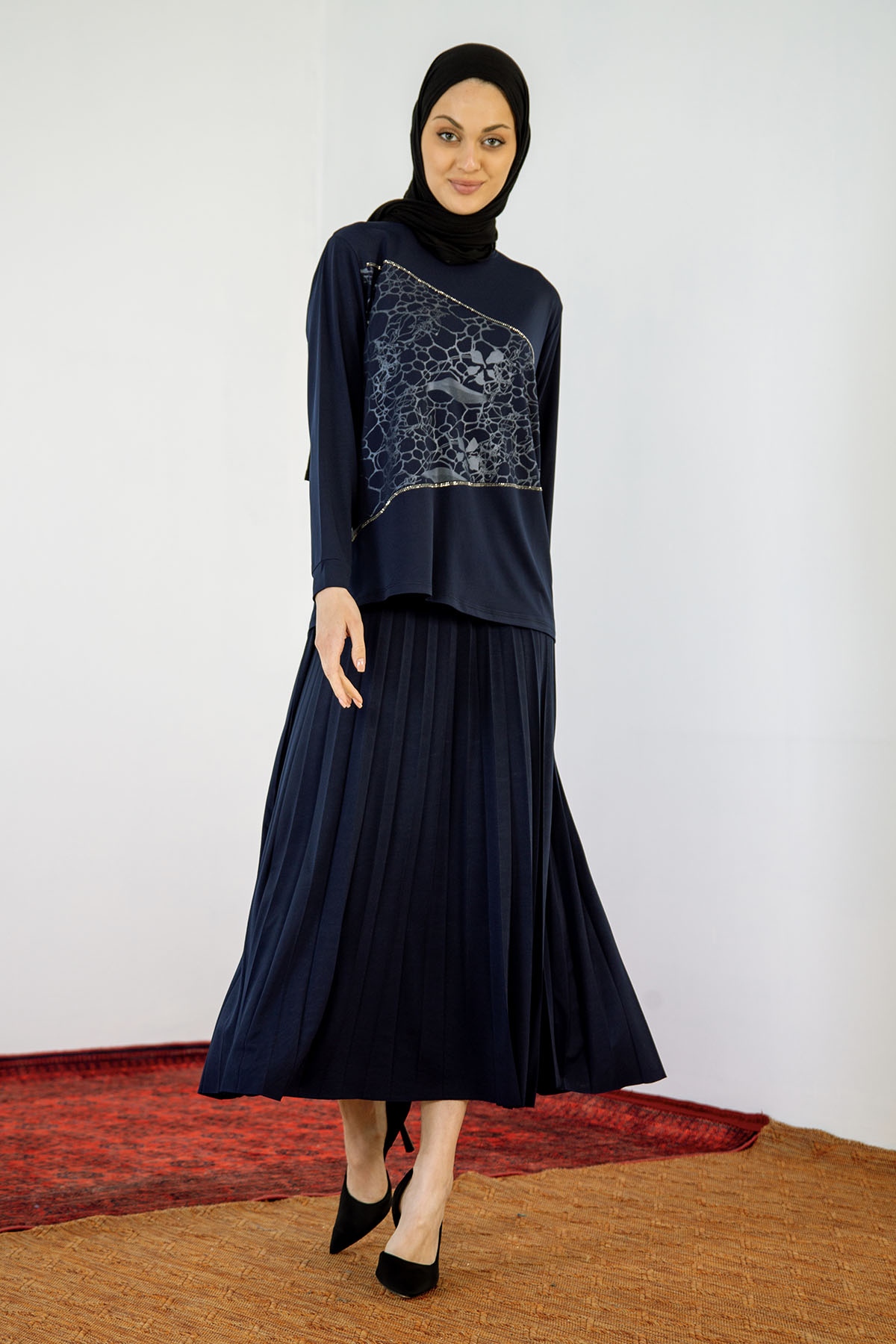 24146 E.takim 44-46 - Lacivert - 1