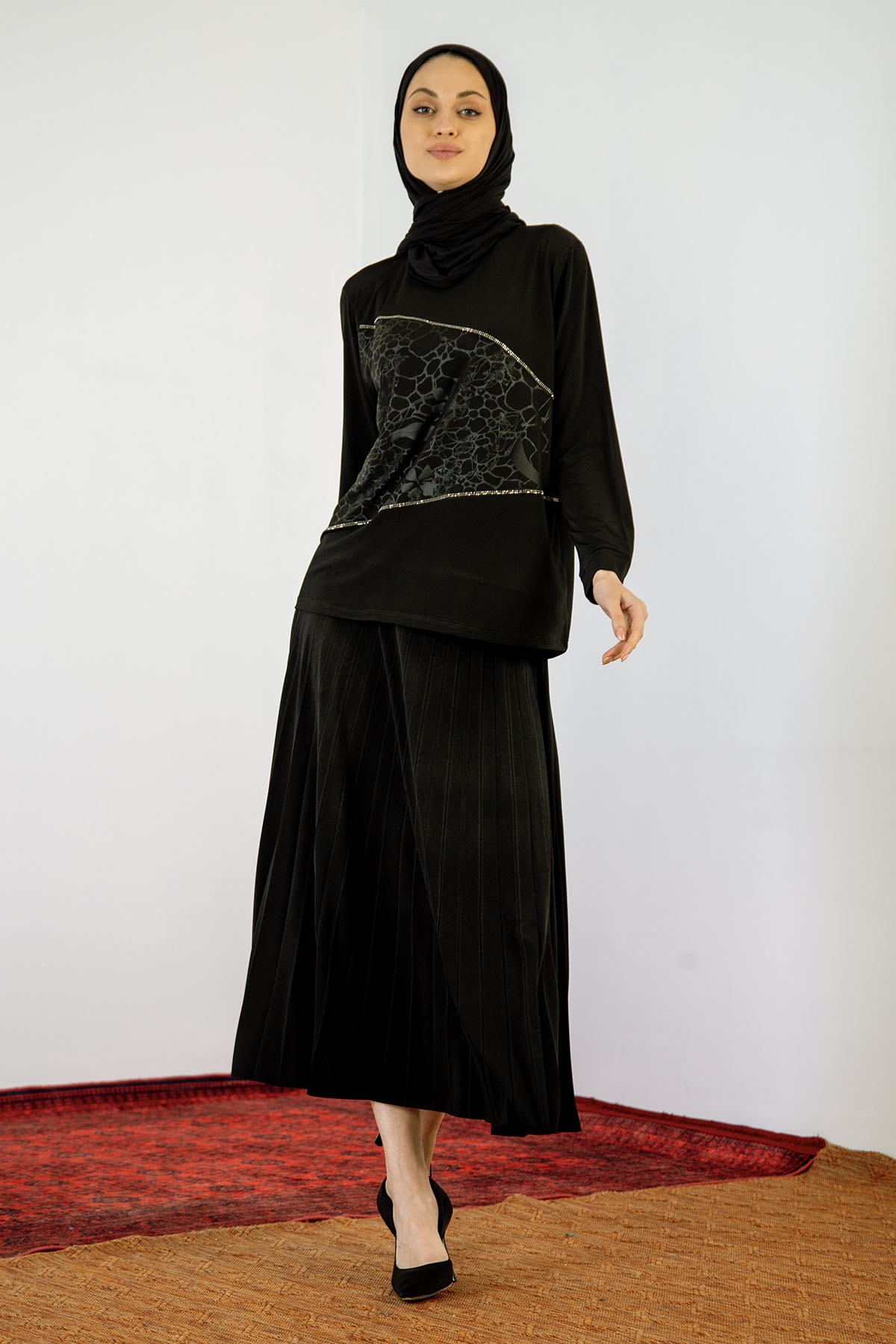 24146 E.takim 44-46 - Siyah - 1