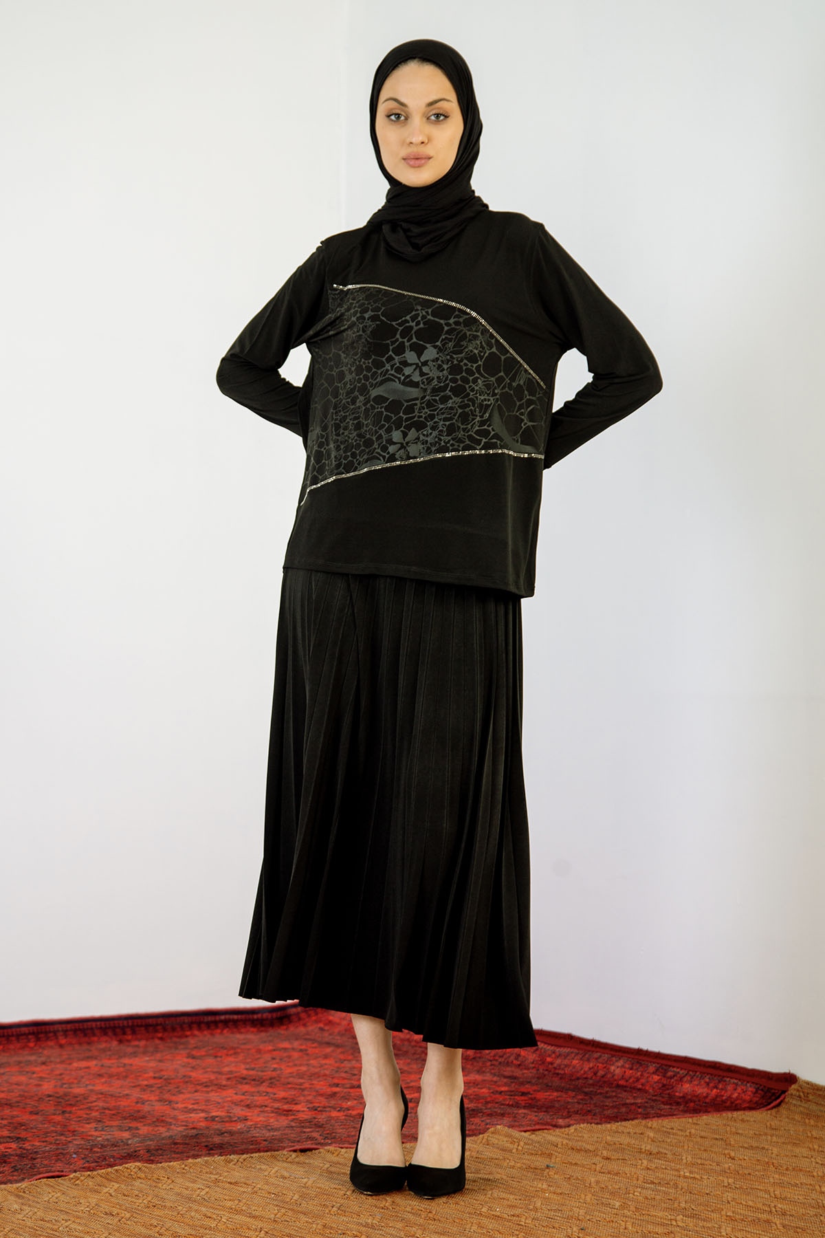 24146 E.takim 44-46 - Siyah - 2