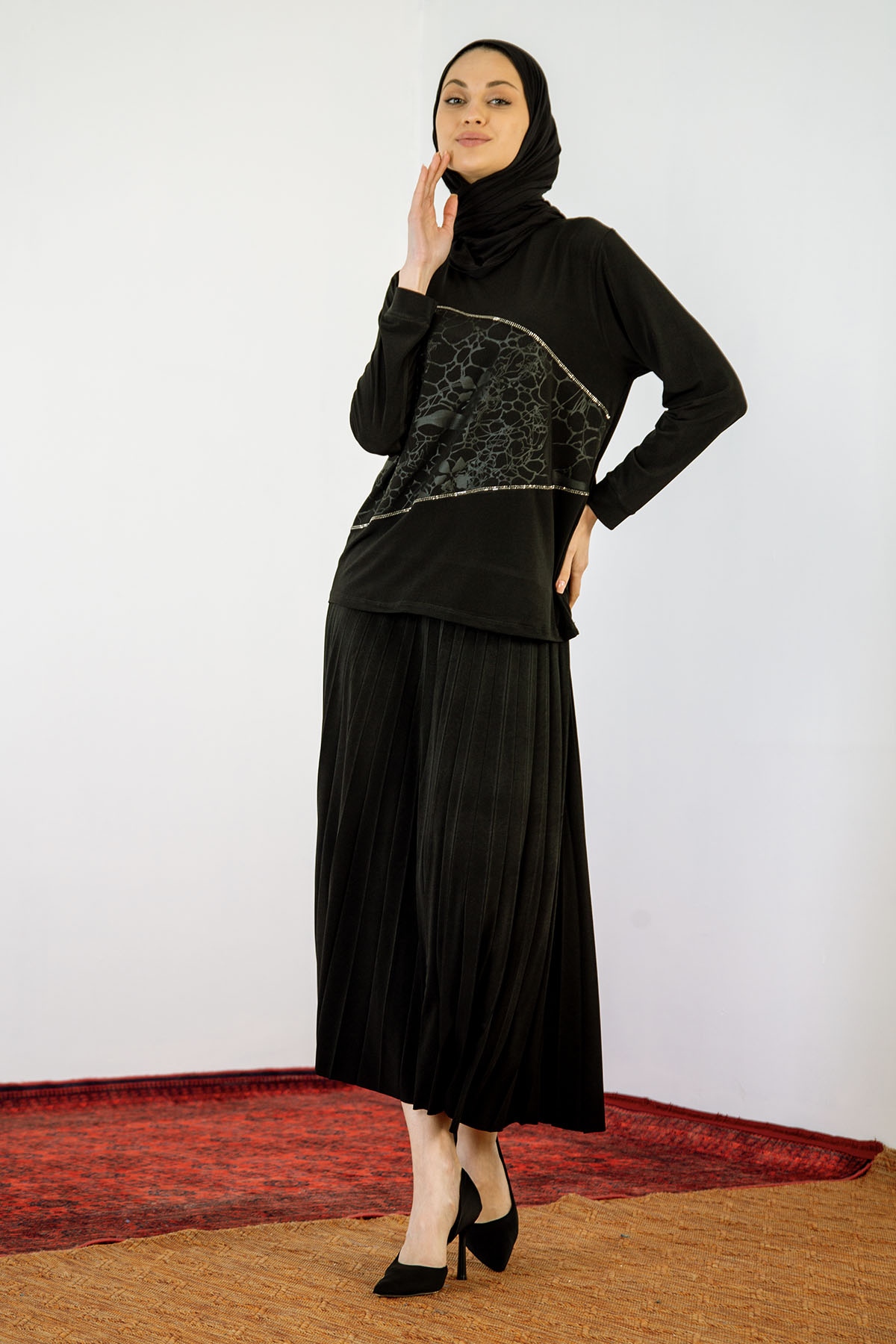 24146 E.takim 44-46 - Siyah - 3