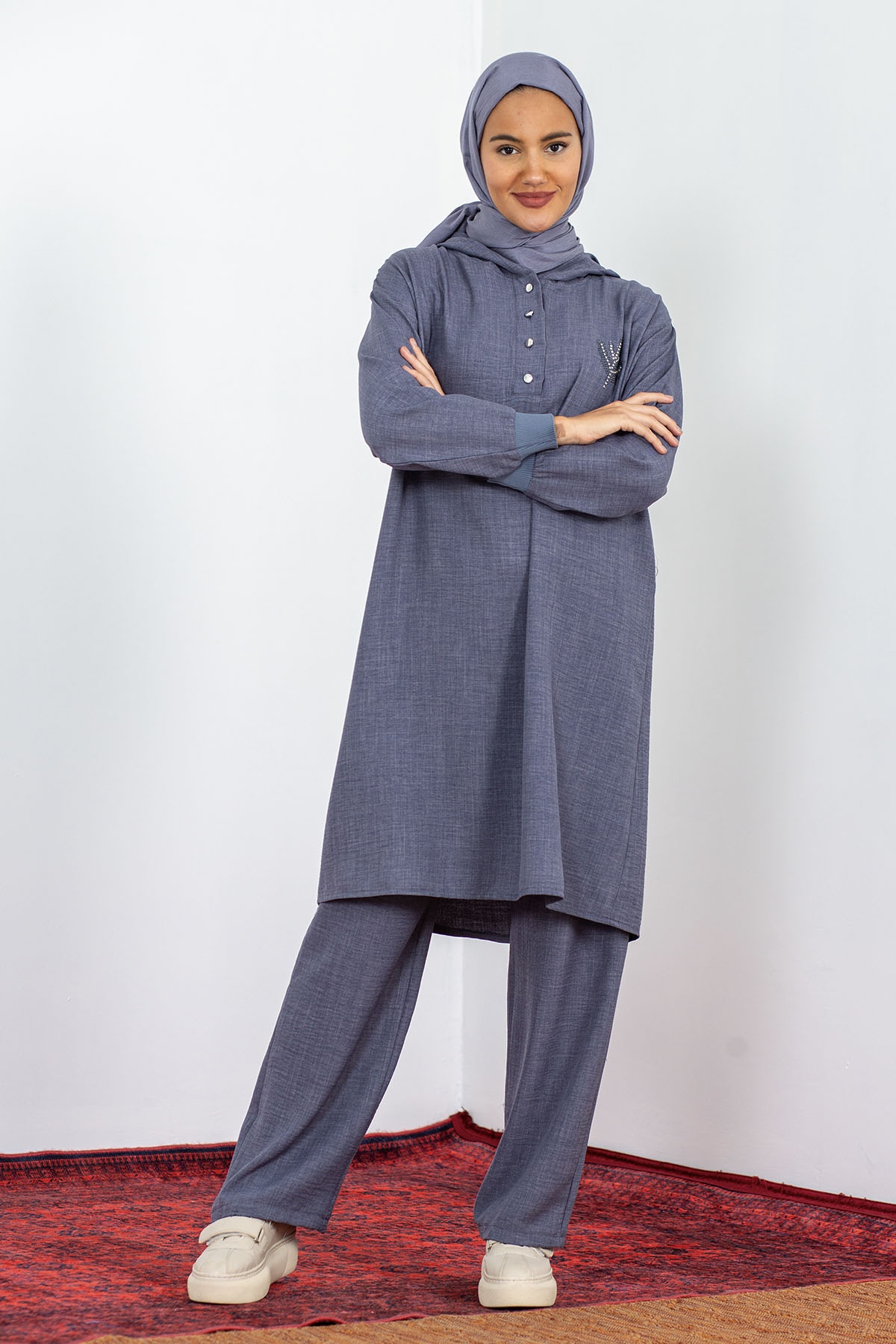 24148 Takim 44-46 - Gri - 1