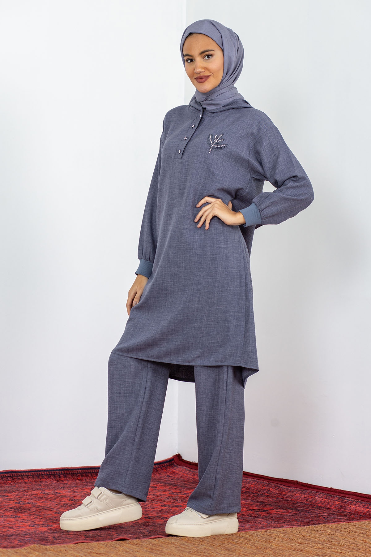 24148 Takim 44-46 - Gri - 3