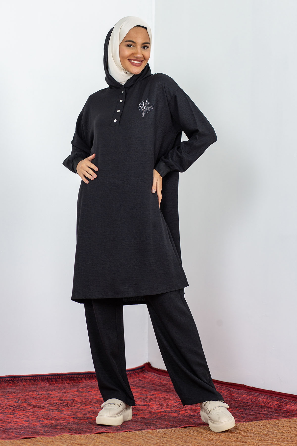 24148 Takim 44-46 - Siyah - 1