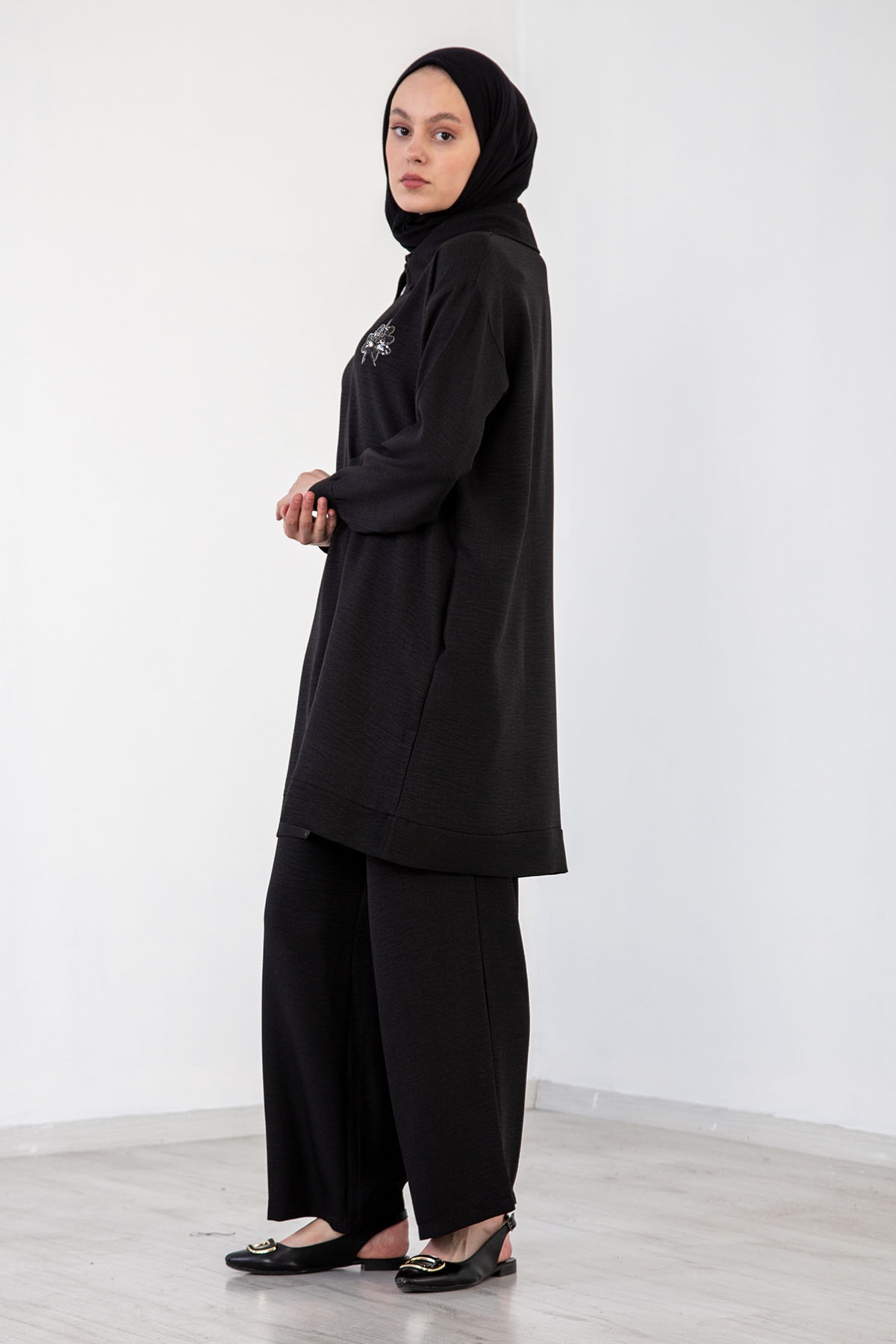 24151 Takim 44-46 - Siyah - 2