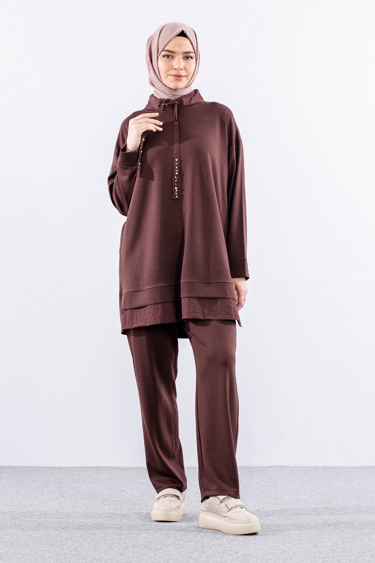 24222 Takim 44-46 - Kahve - 1