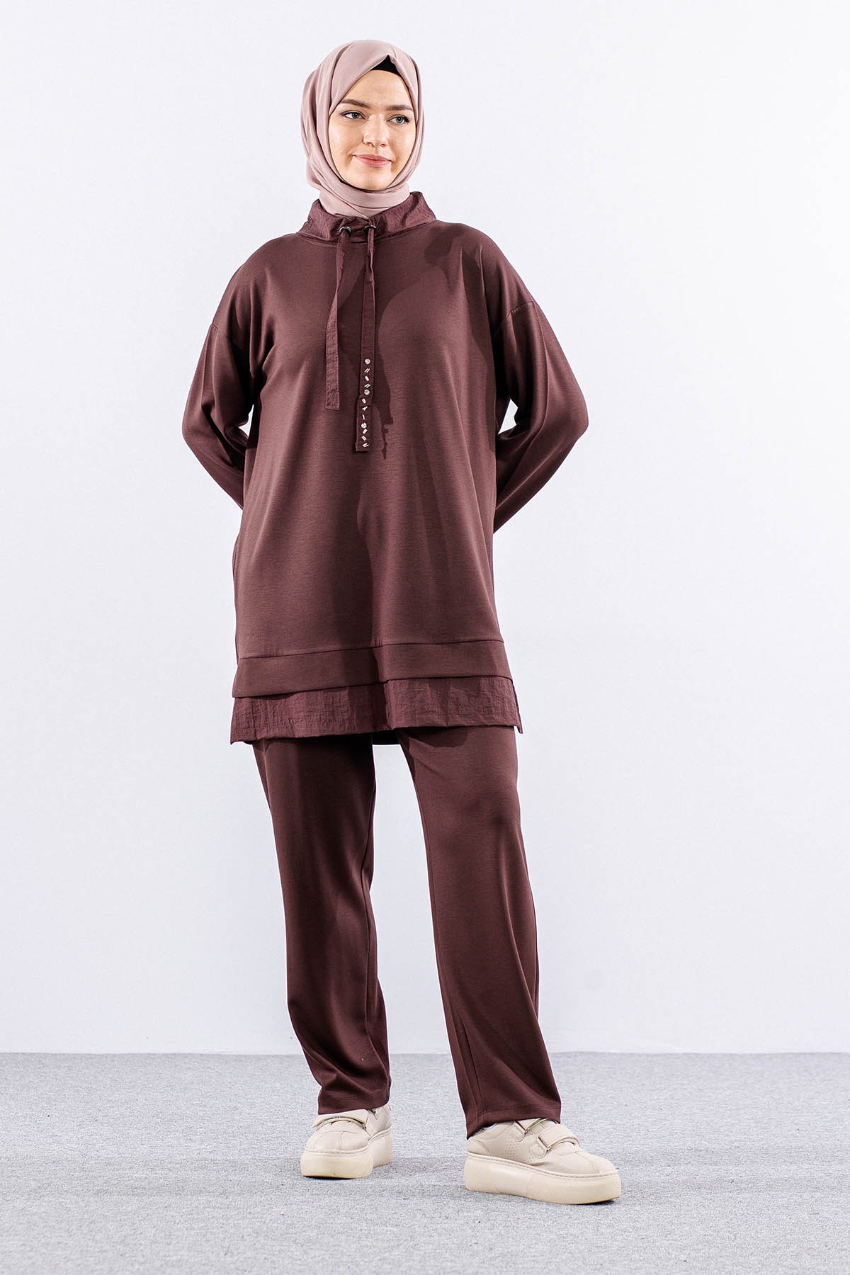 24222 Takim 44-46 - Kahve - 2